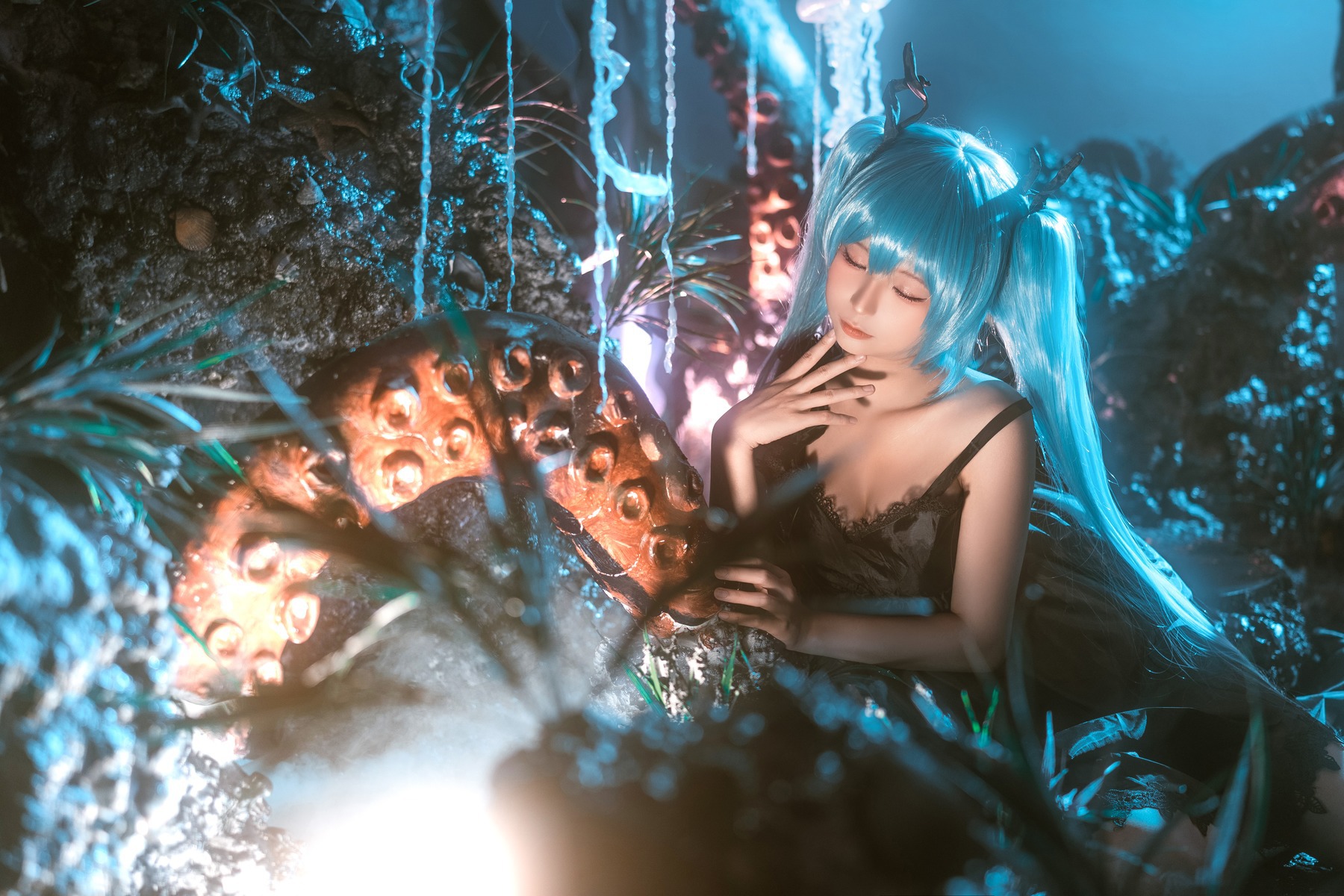 蠢沫沫 Cosplay 深海少女 17