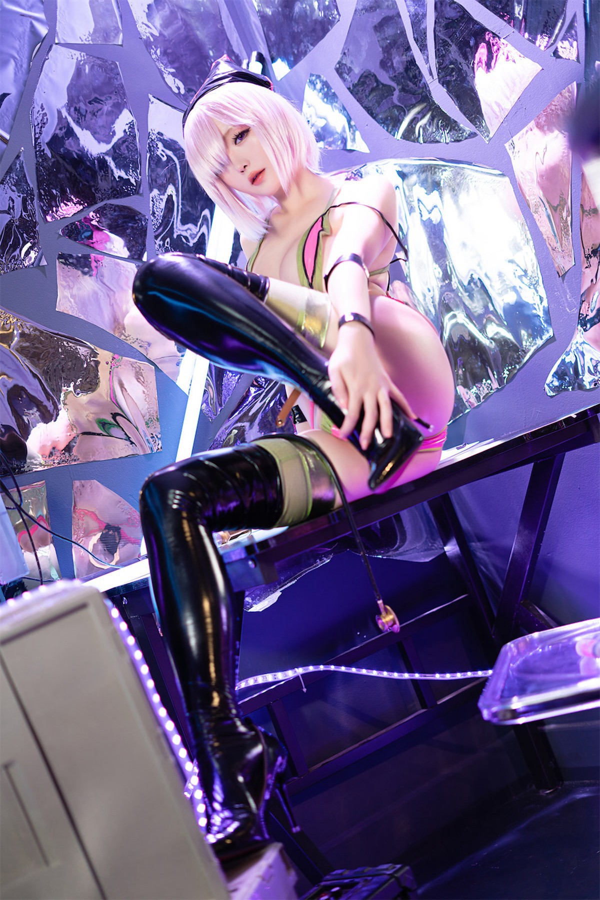星之迟迟 Cosplay 玛修同人护士 Vol.02 25