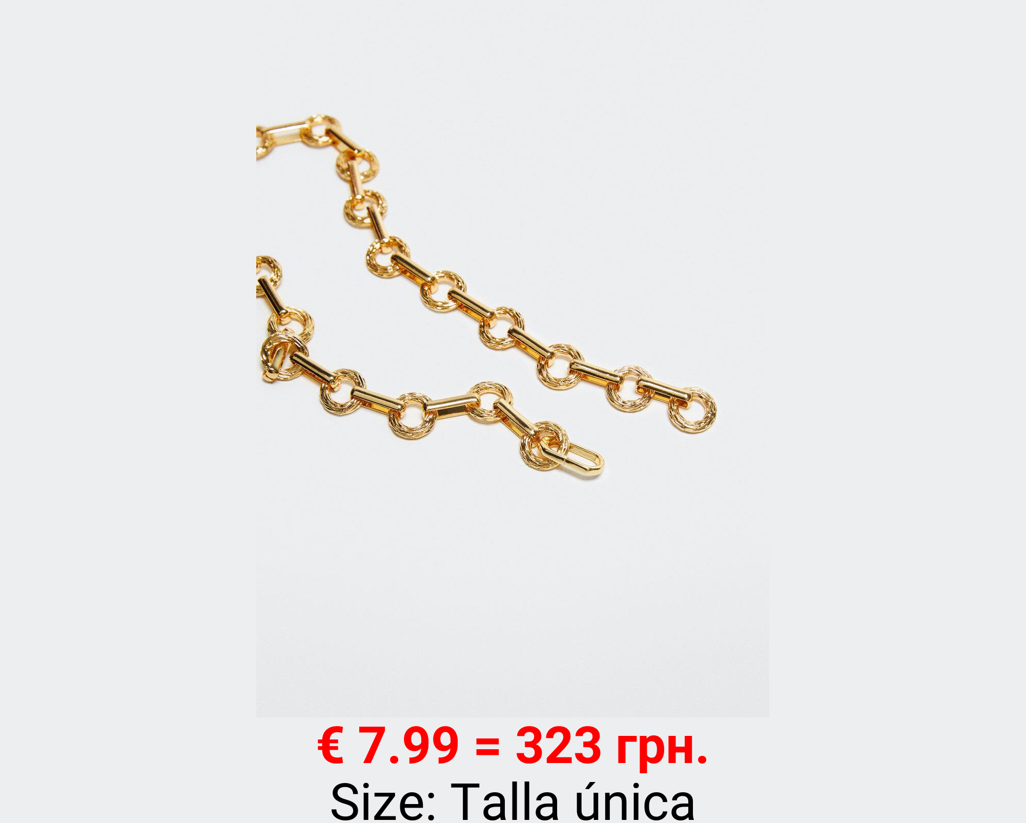 Collar cadena combinada