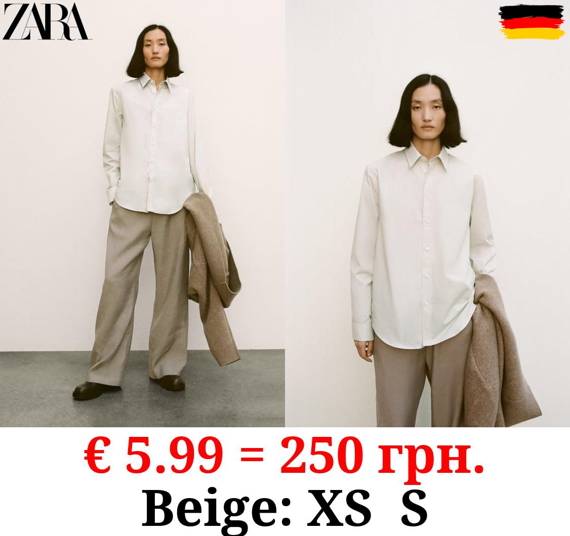 ZW COLLECTION POPLIN SHIRT