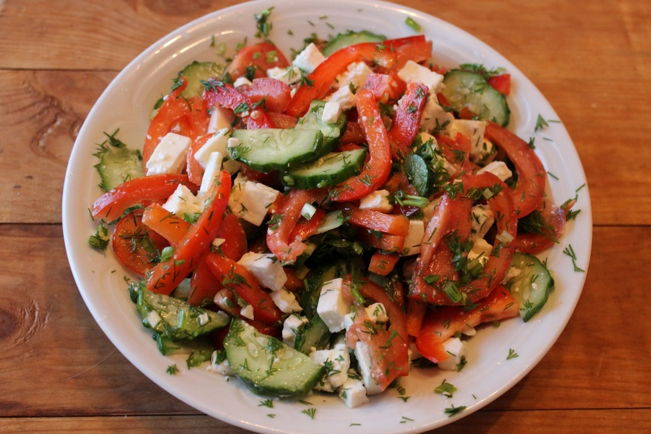болгарский перец салат фото