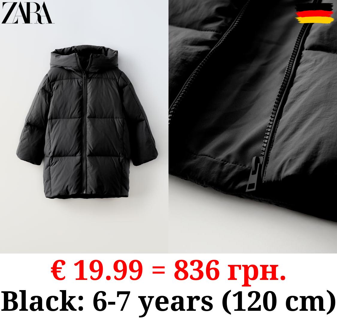 LONG FEATHER AND DOWN JACKET