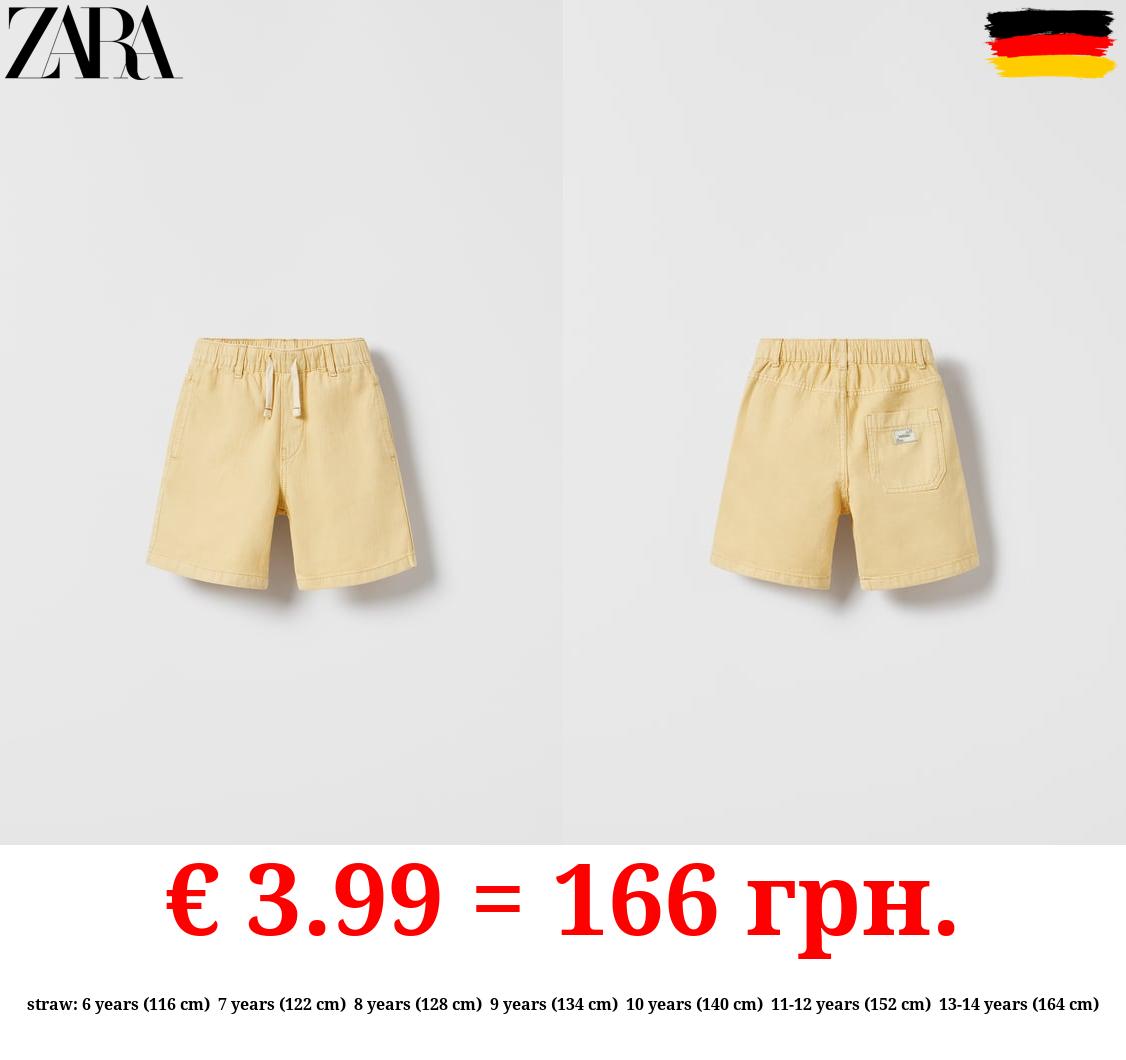 TWILL BERMUDA SHORTS