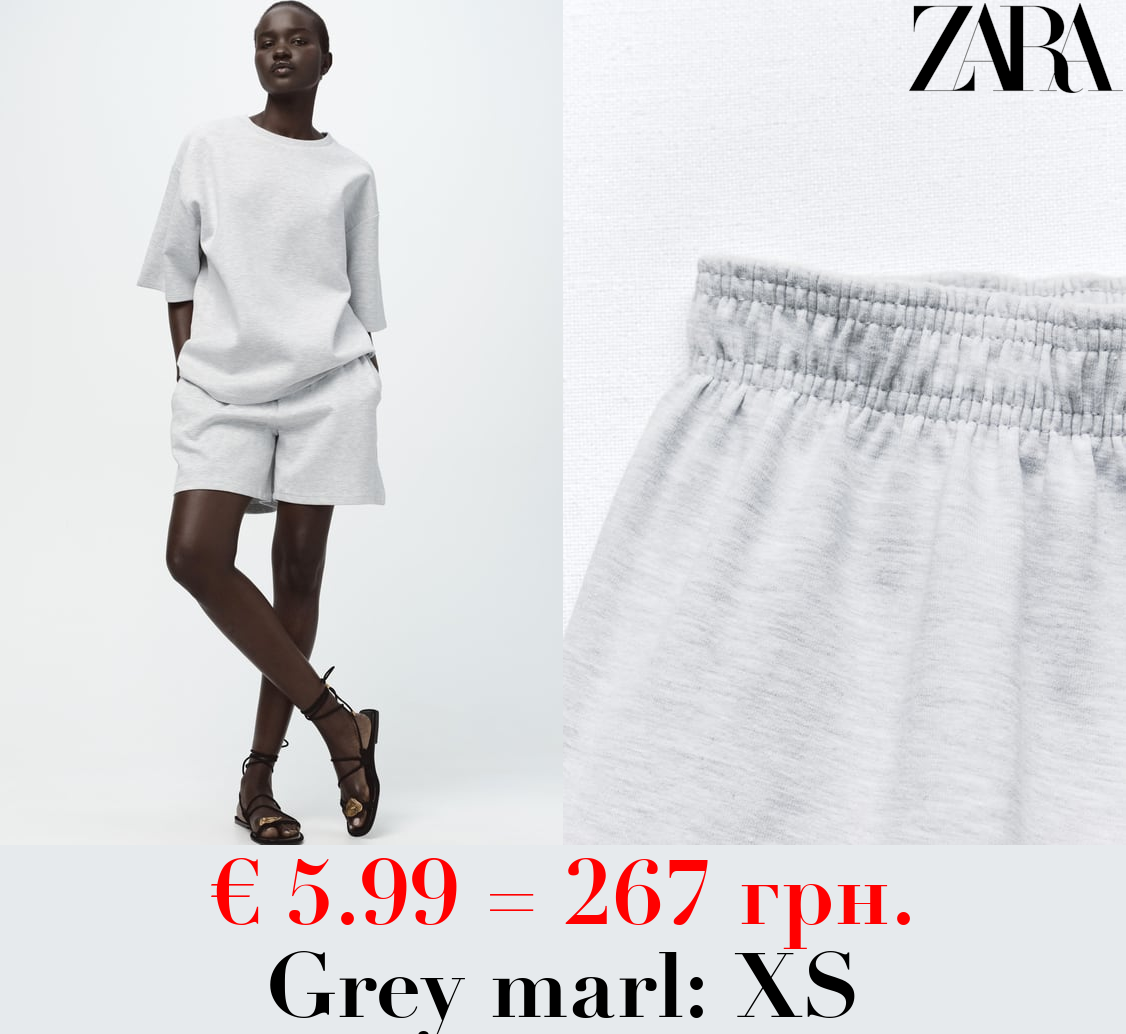 INTERLOCK BERMUDA SHORTS