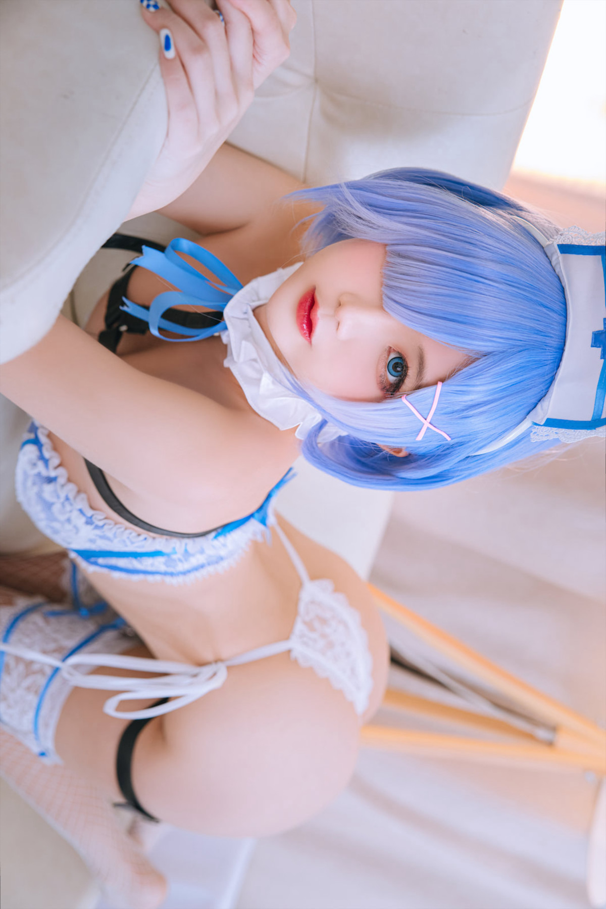 Cosplay 日奈娇 蕾姆蓝色护士 Set.02 19