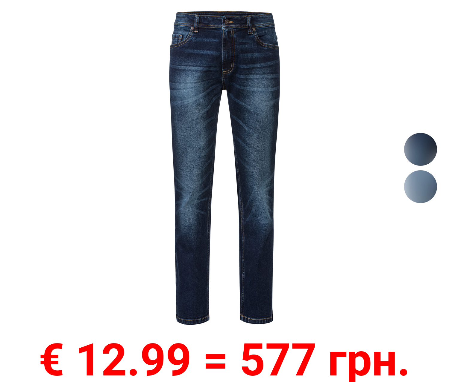 LIVERGY® Herren Jeans, Slim Fit, mit angenehmen Tragekomfort