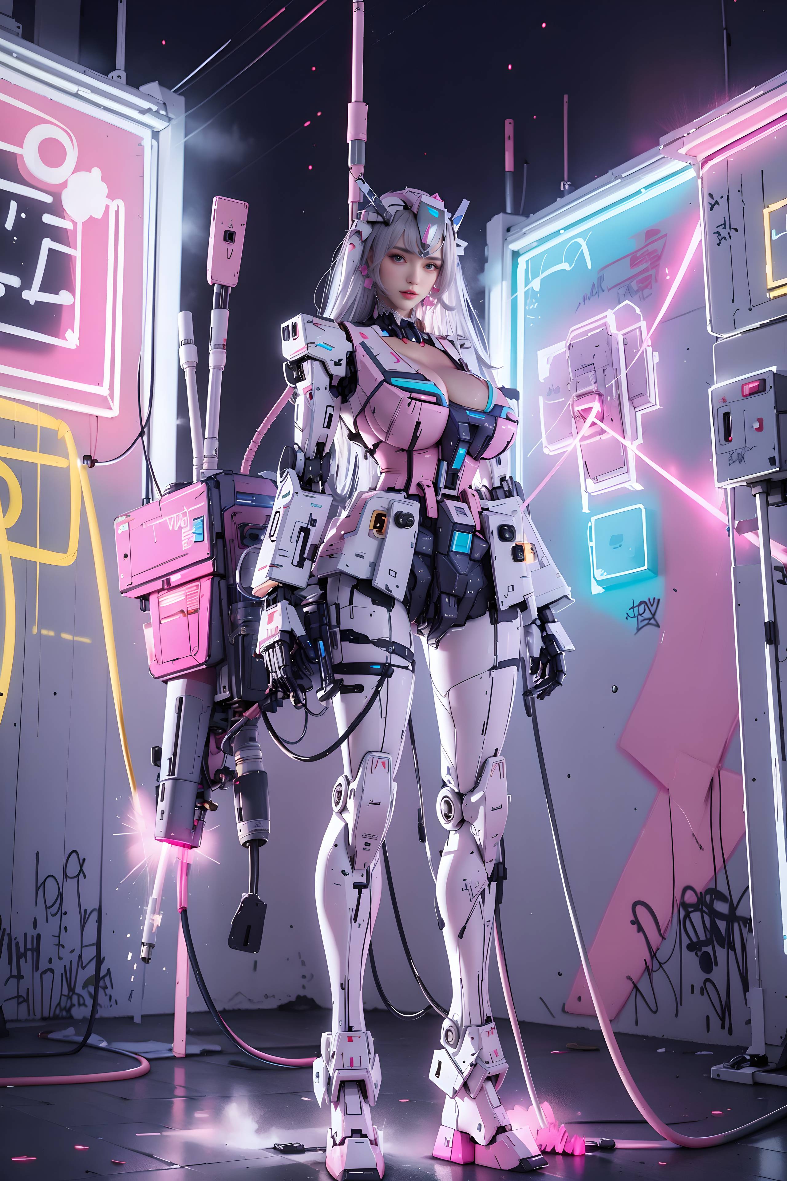 图片[42]-粉色高达_机甲少女-六色网