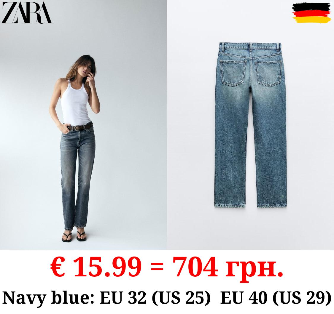 TRF BOYFRIEND LOW-RISE JEANS