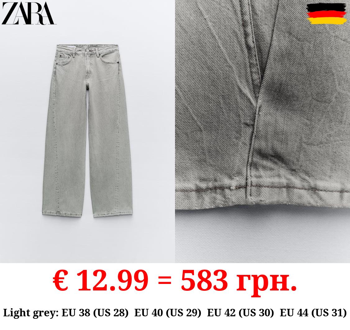 TRF HIGH-WAIST REGULAR LENGTH JEANS