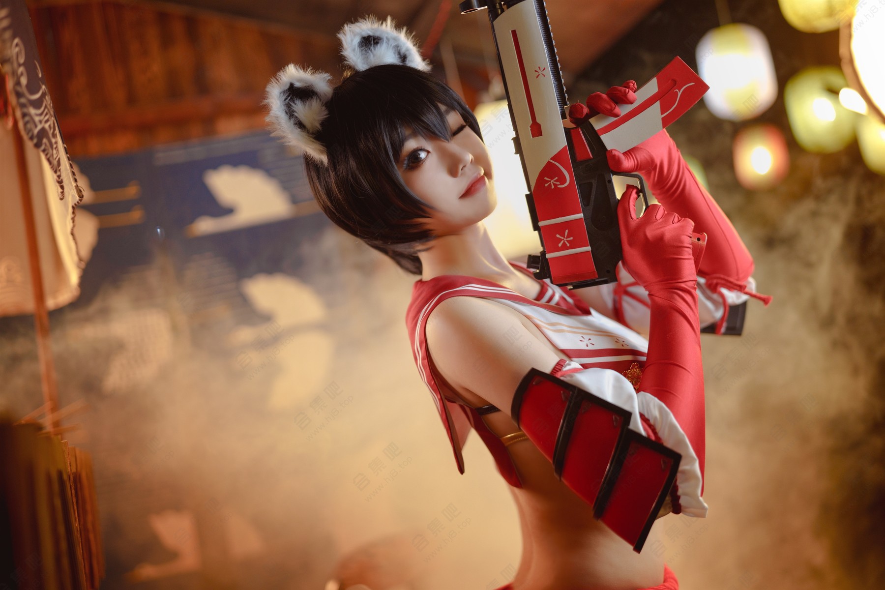 Ganlory 啊日日 Cosplay 春日ツバキ Kasuga Tsubaki 6