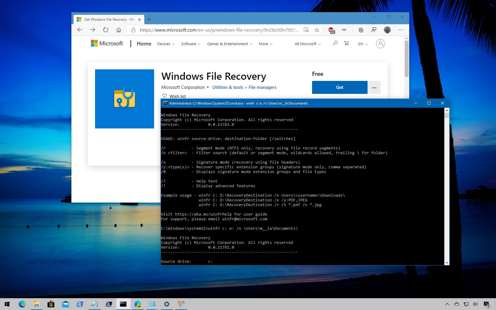 Windows recovered. Windows file Recovery. File Recovery Windows 10. Recover deleted files Windows 10. Windows file Recovery Интерфейс.