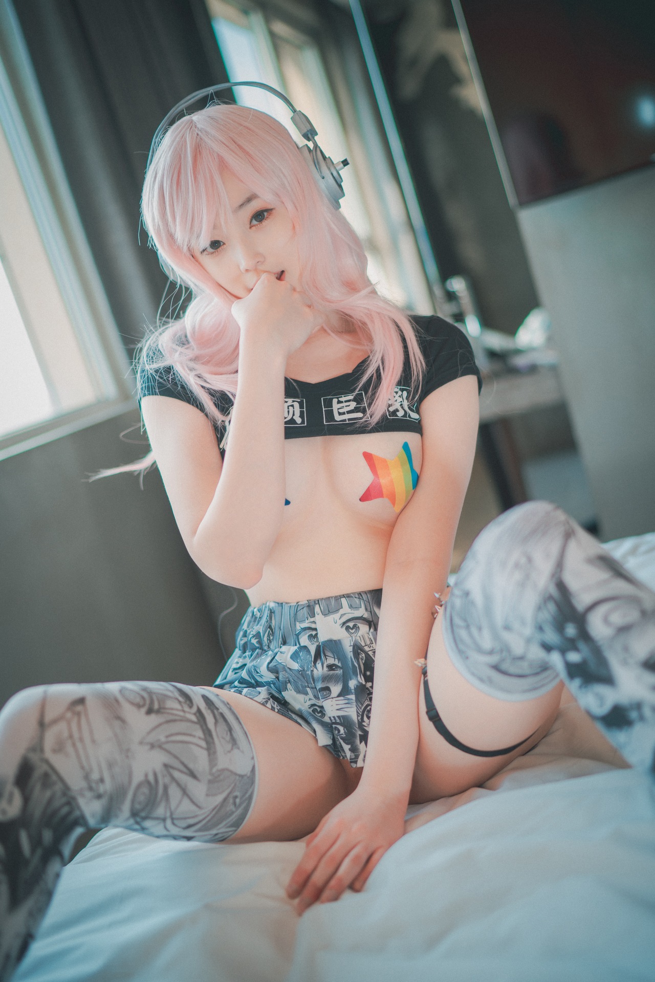 Bambi 밤비, [DJAWA] Sonico w/ Micro-top (Super Sonico) 11