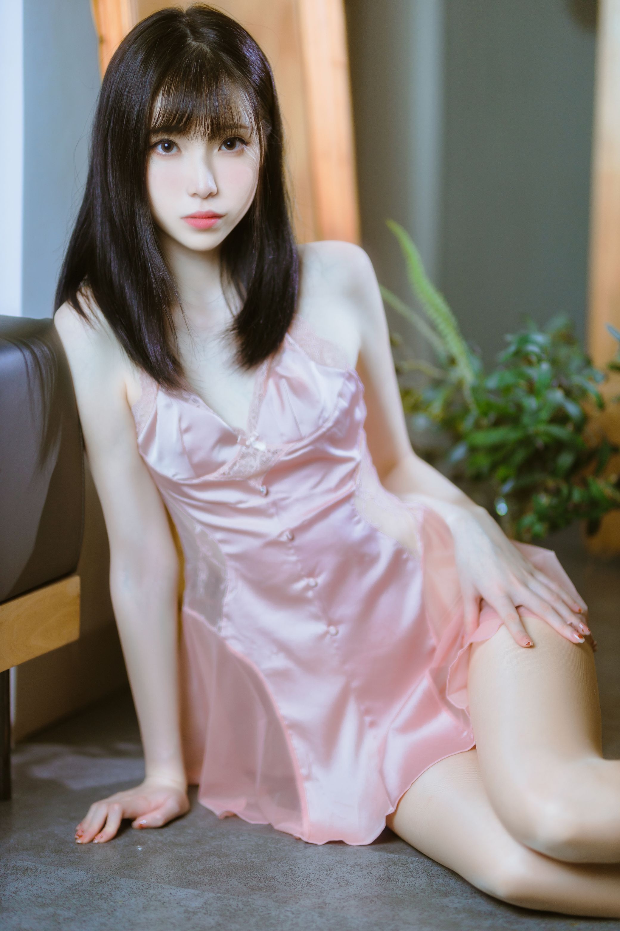 许岚LAN 半透粉纱 30