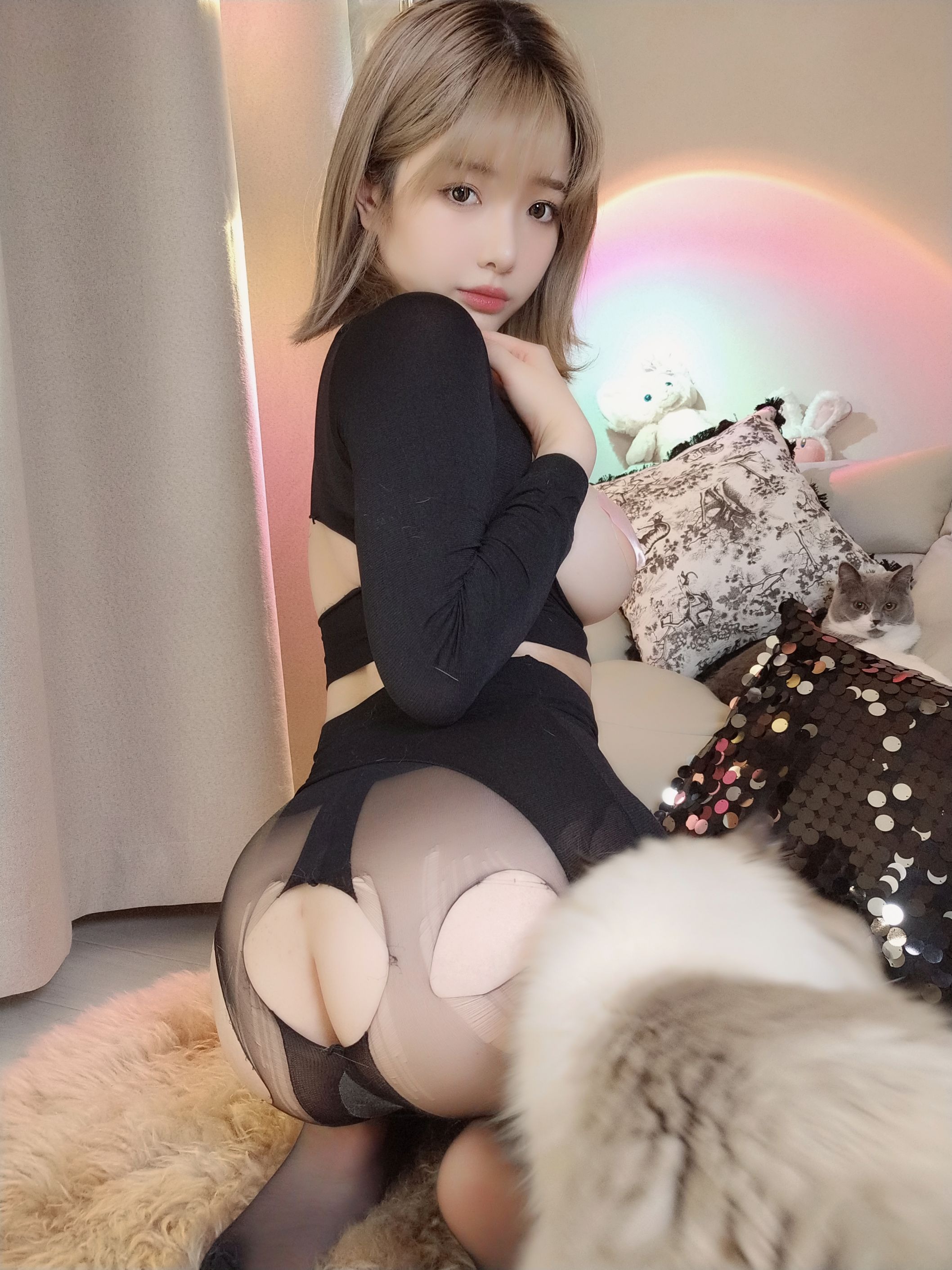 雯妹不讲道理 520特辑豪华版 - 开胸爱心(30P4V242MB)（预览） 14