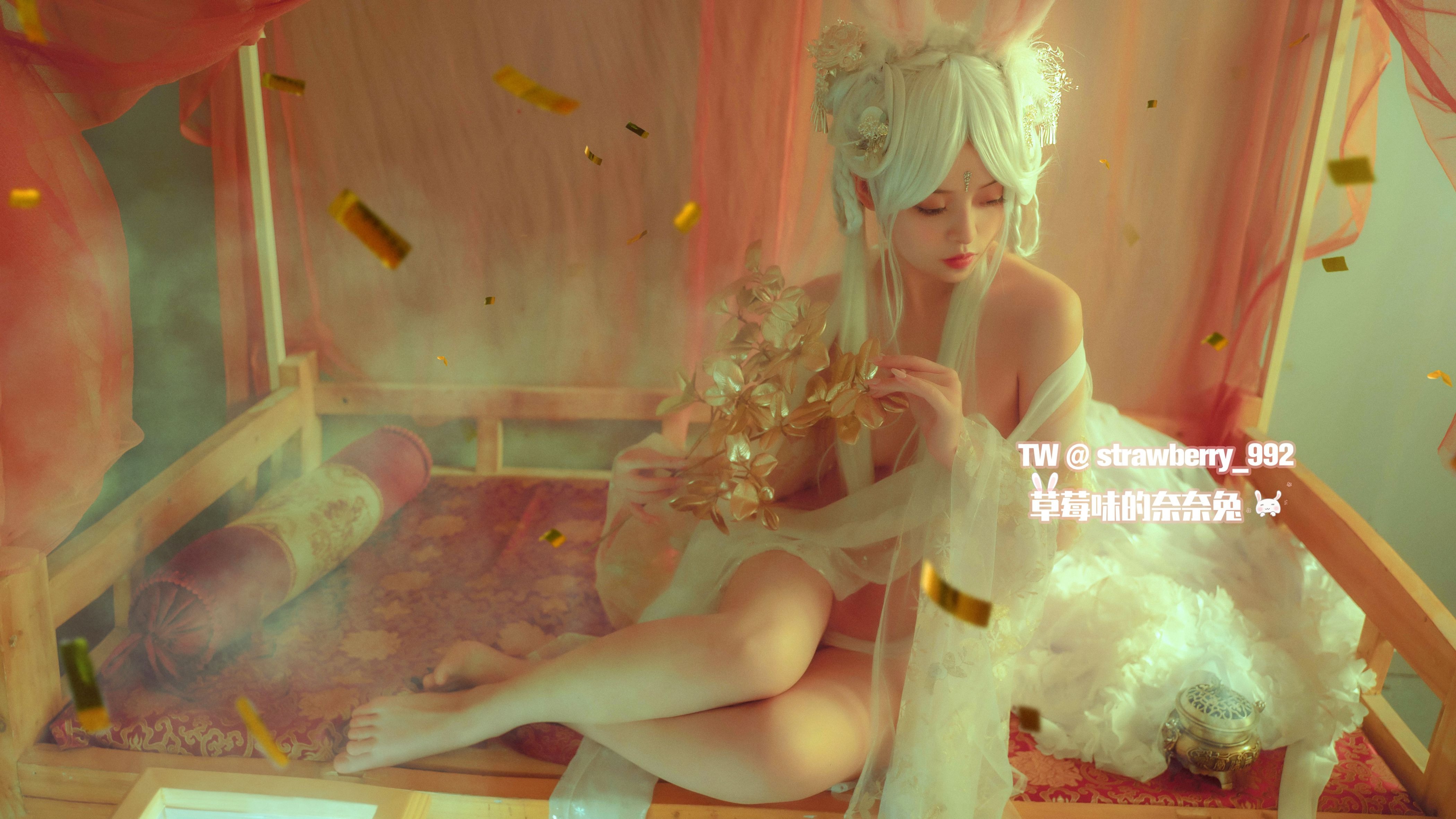 草莓味的奈奈兔 - 玉兔精-CQ兔子 [31P] 2