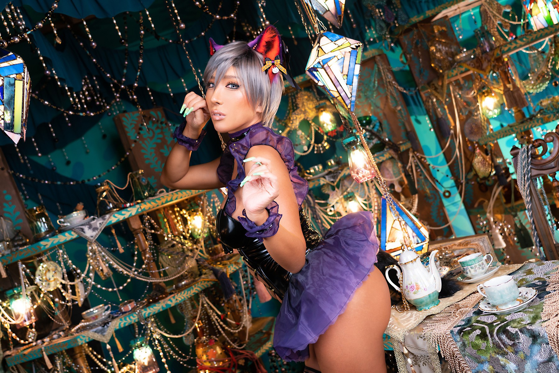 Cosplay Nonsummerjack ハロウィンキャットだにゃにゃにゃん 63