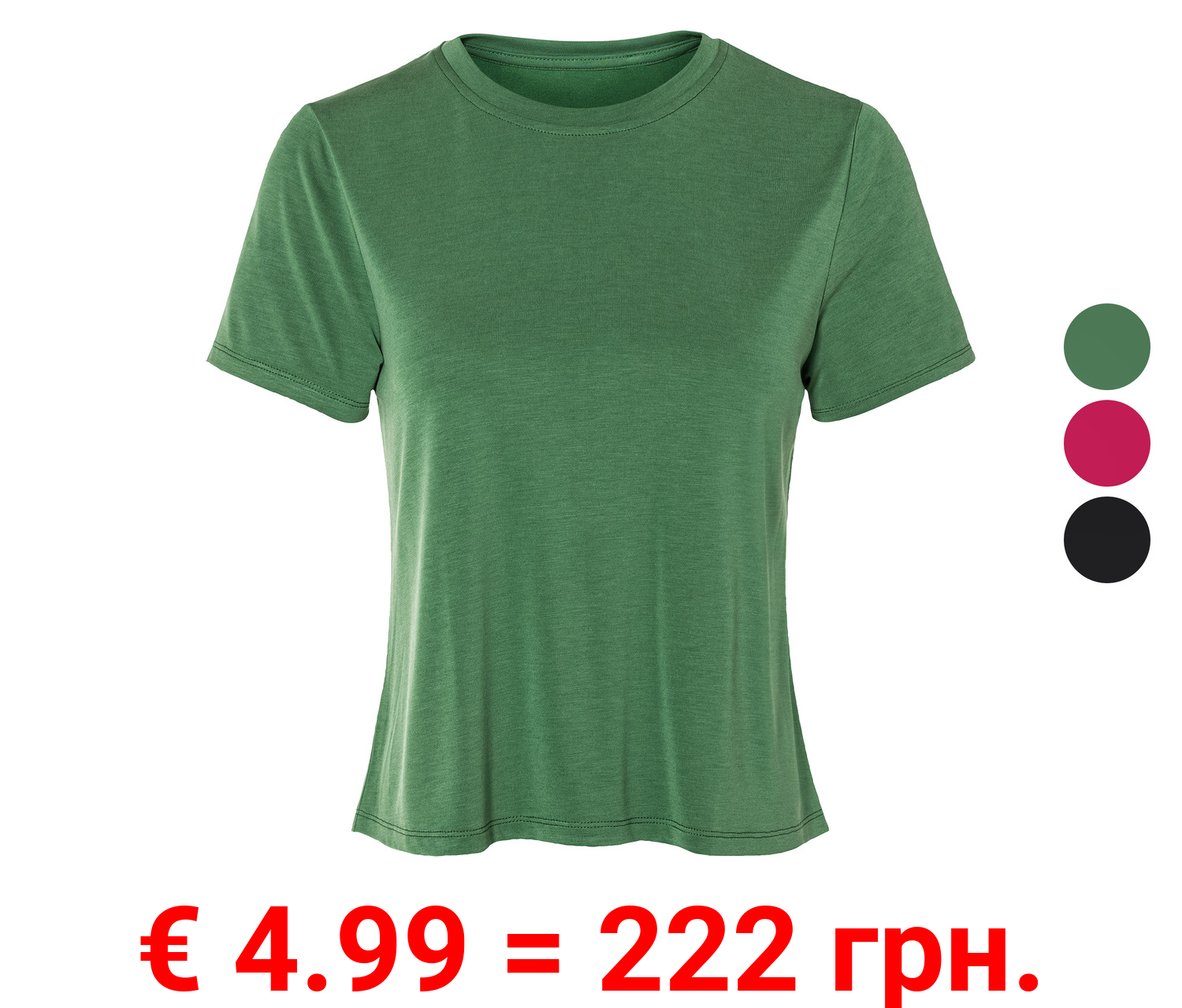 esmara® Damen T-Shirt, leger geschnitten