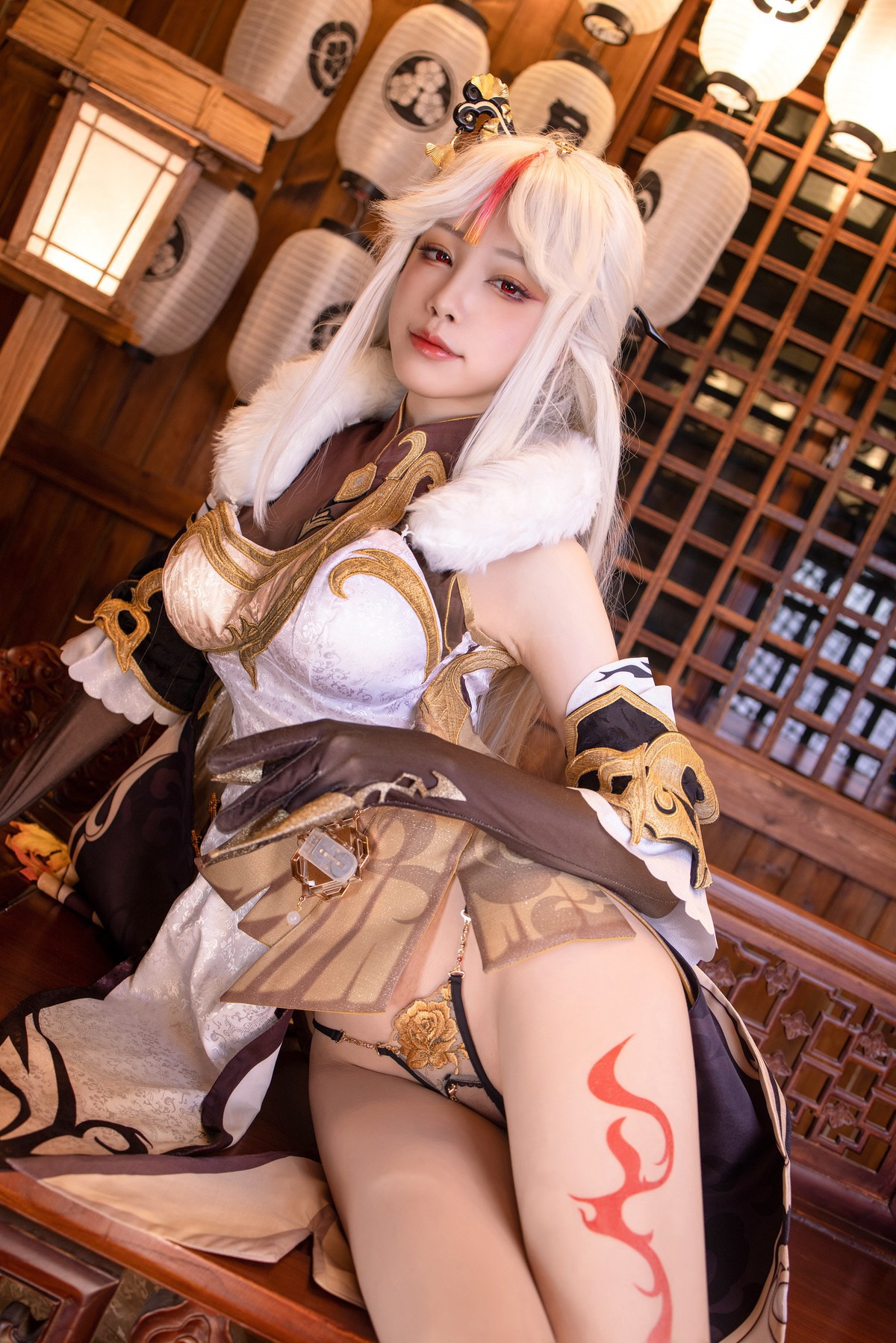 Cosplay 水淼Aqua 凝光原造型 6