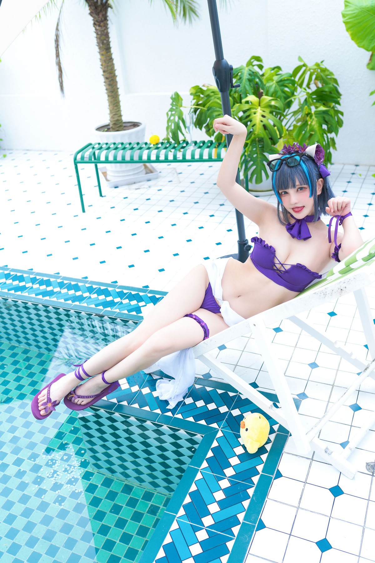 [Senya Miku 千夜未来] Cheshire Swimsuit 9
