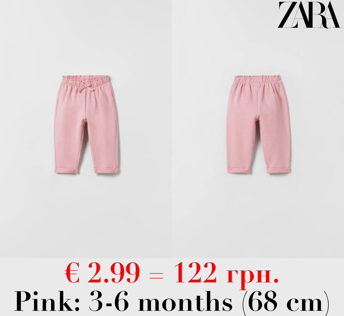 BOHO-STYLE TROUSERS WITH BOW