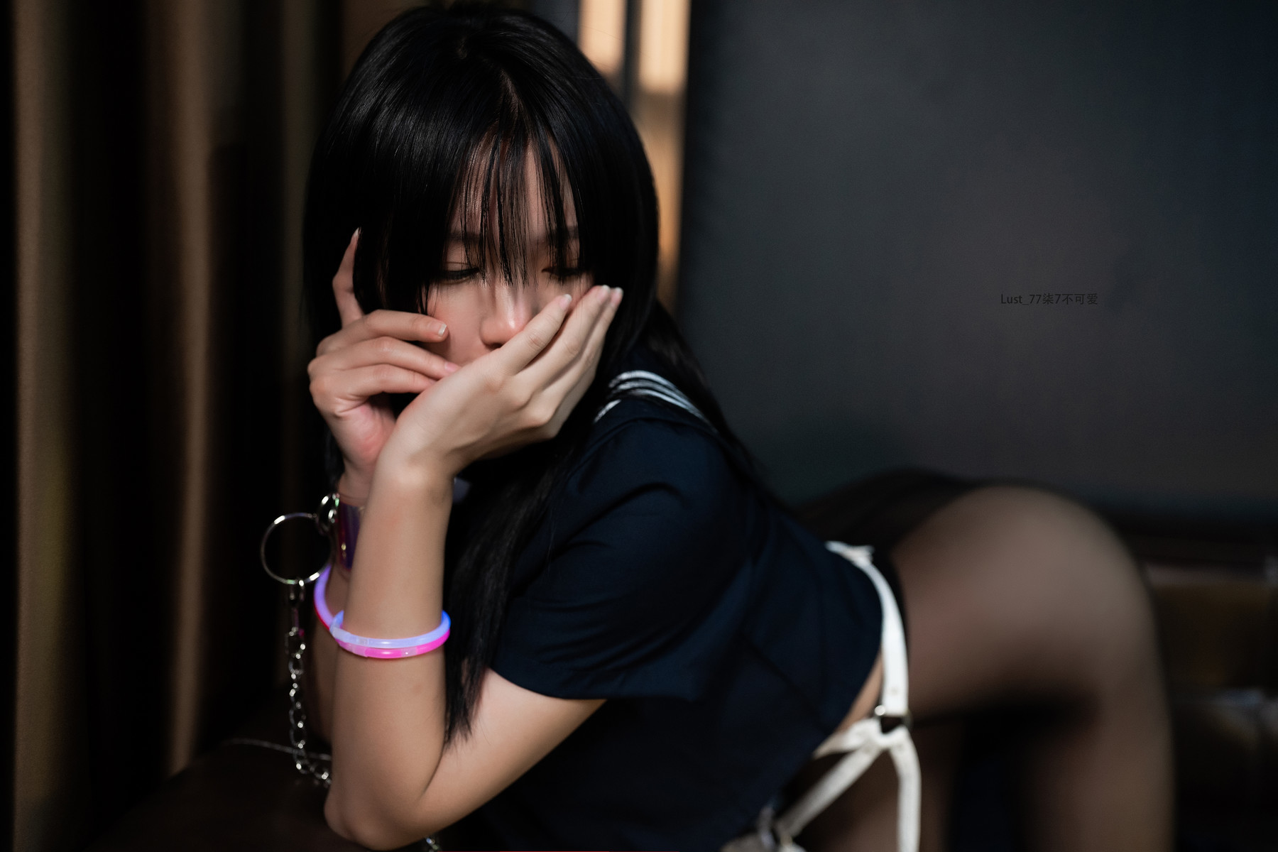 Cosplay 柒柒要乖哦 反差JK少女 Set.01 59