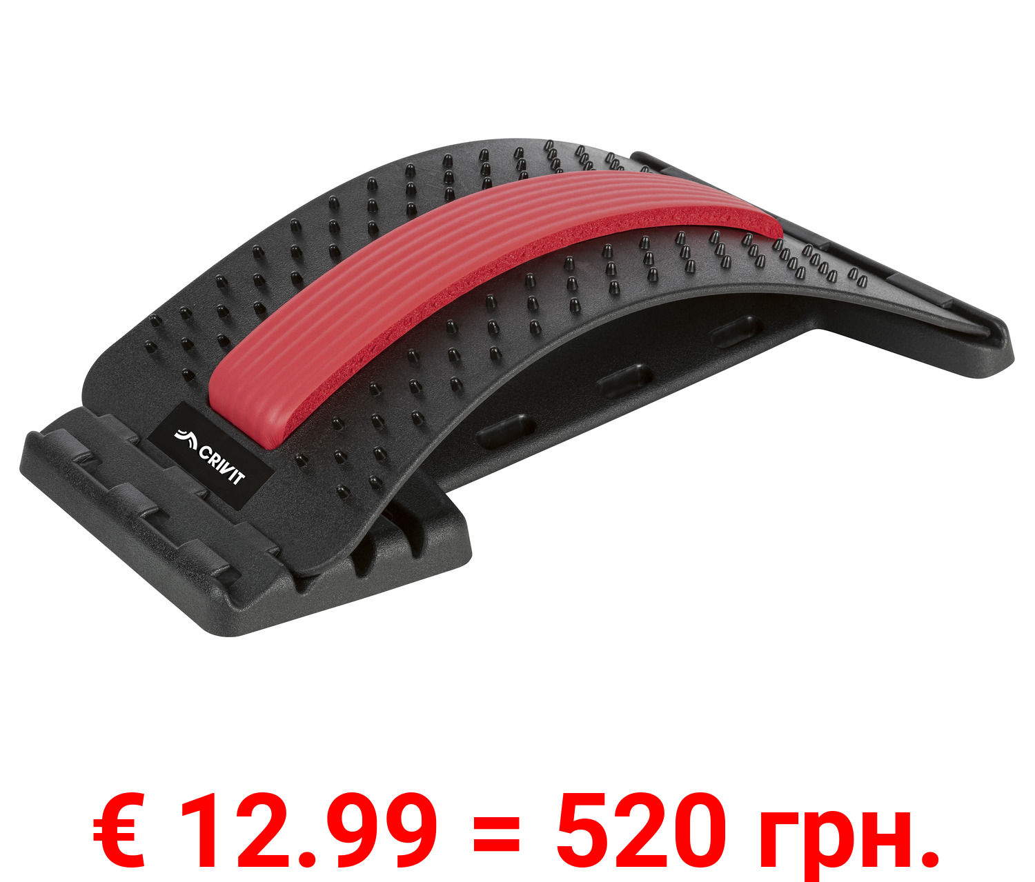 CRIVIT Haltungskorrektur, 4 Stufen, 38,5 x 25,5 cm