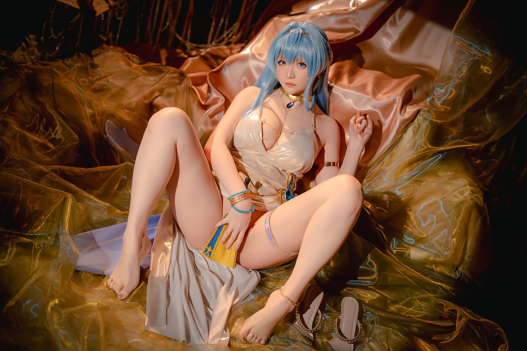 Cosplay 星之迟迟Hoshilily Nikke-海伦 28