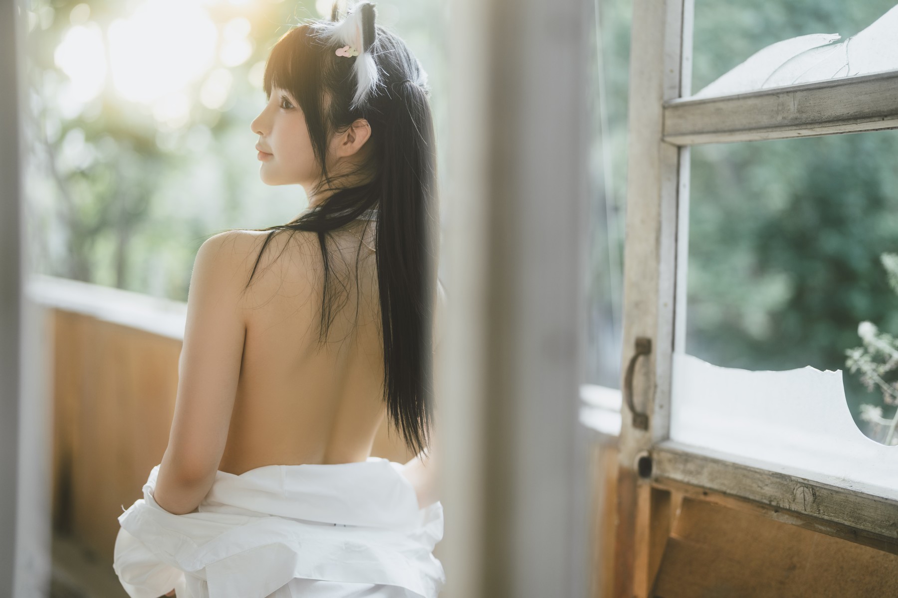 桜井宁宁 Cosplay 废墟jk 51