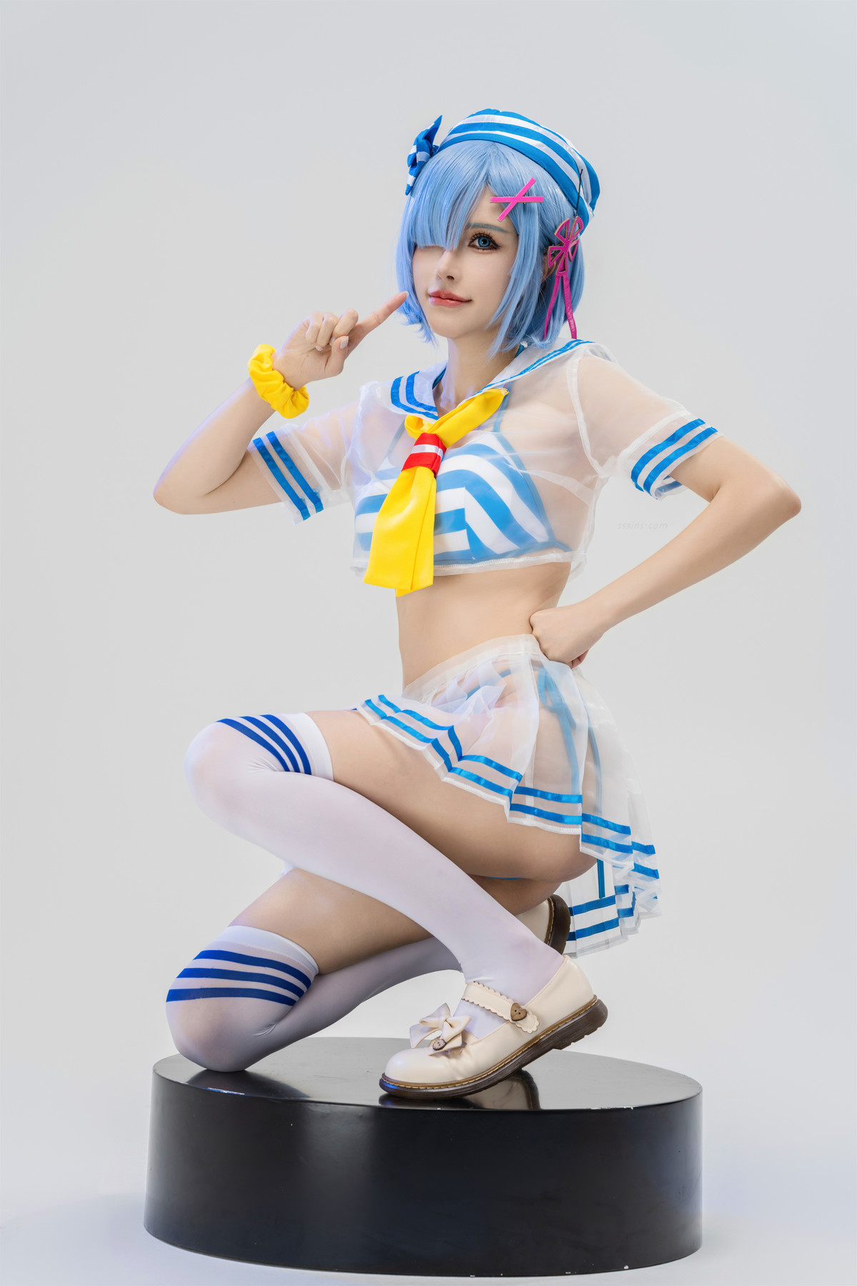 Cosplay 鹿八岁 从零开始的异世界生活 蕾姆 39