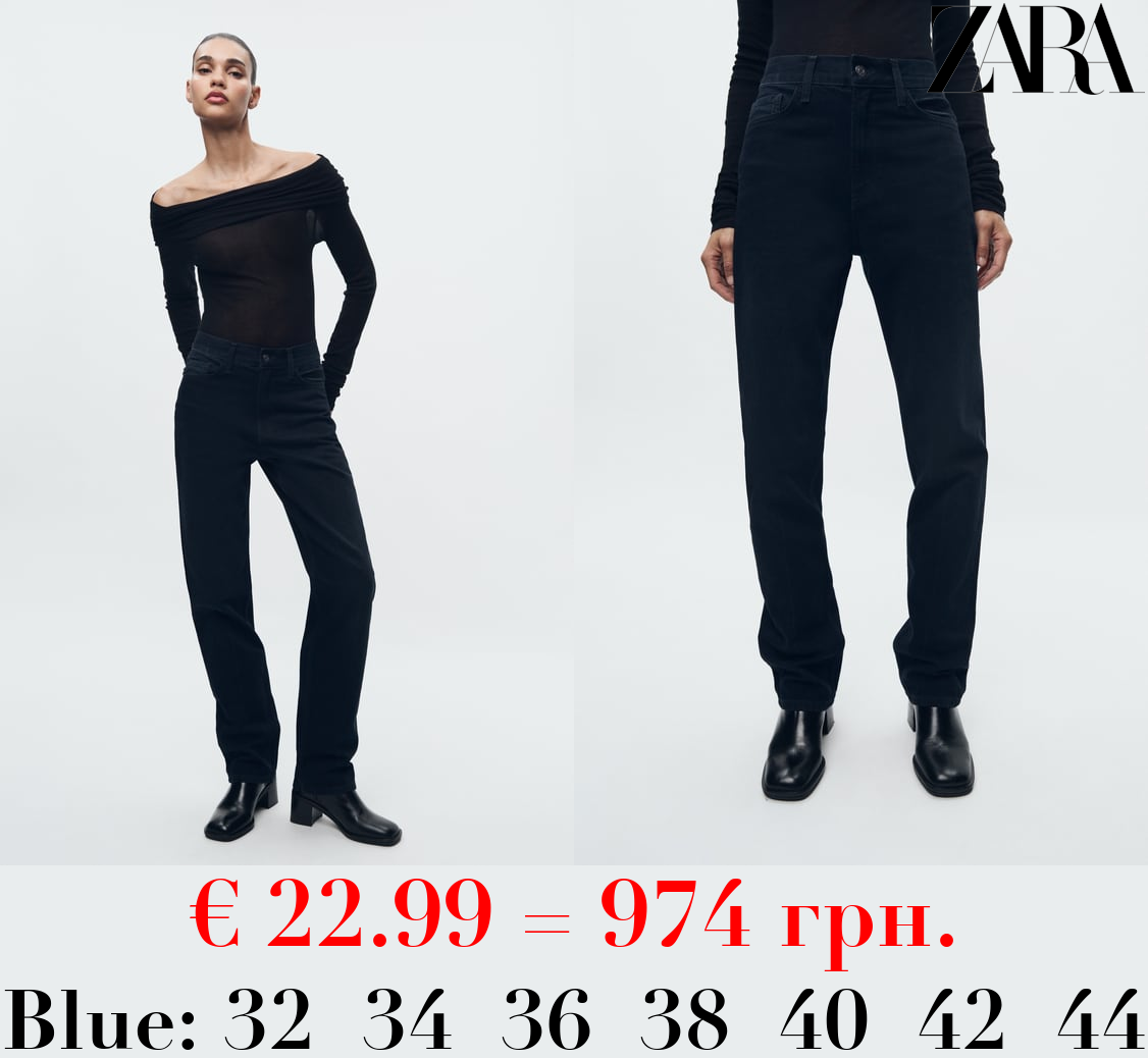 ZW RELAXED FIT MID-RISE JEANS