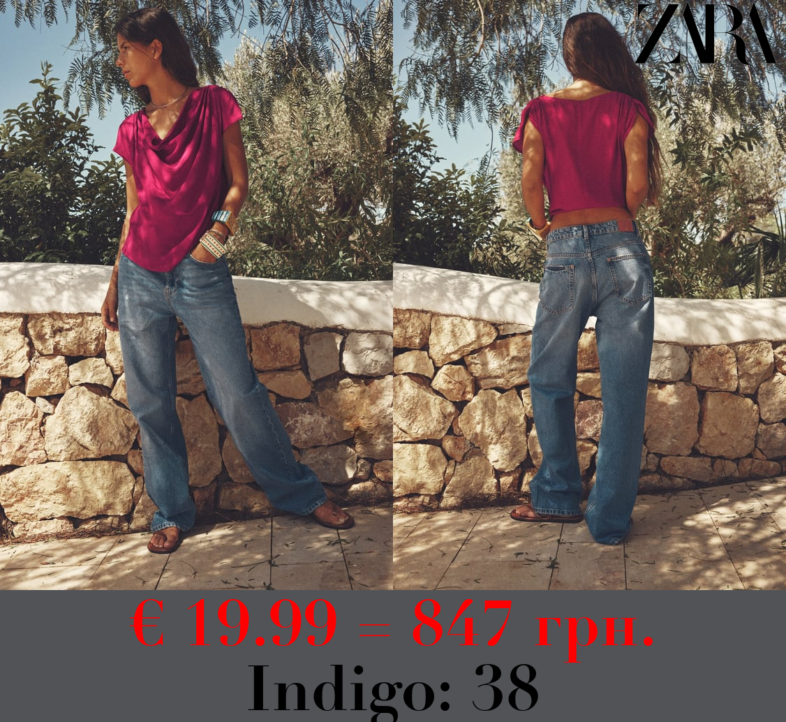 Z1975 STRAIGHT-FIT HIGH-WAIST LONG LENGTH JEANS