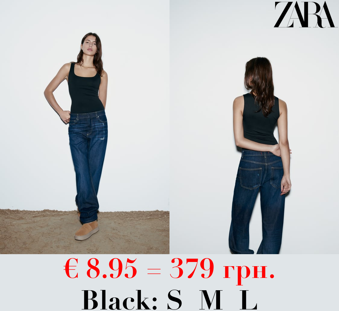 POLYAMIDE TOP WITH WIDE STRAPS