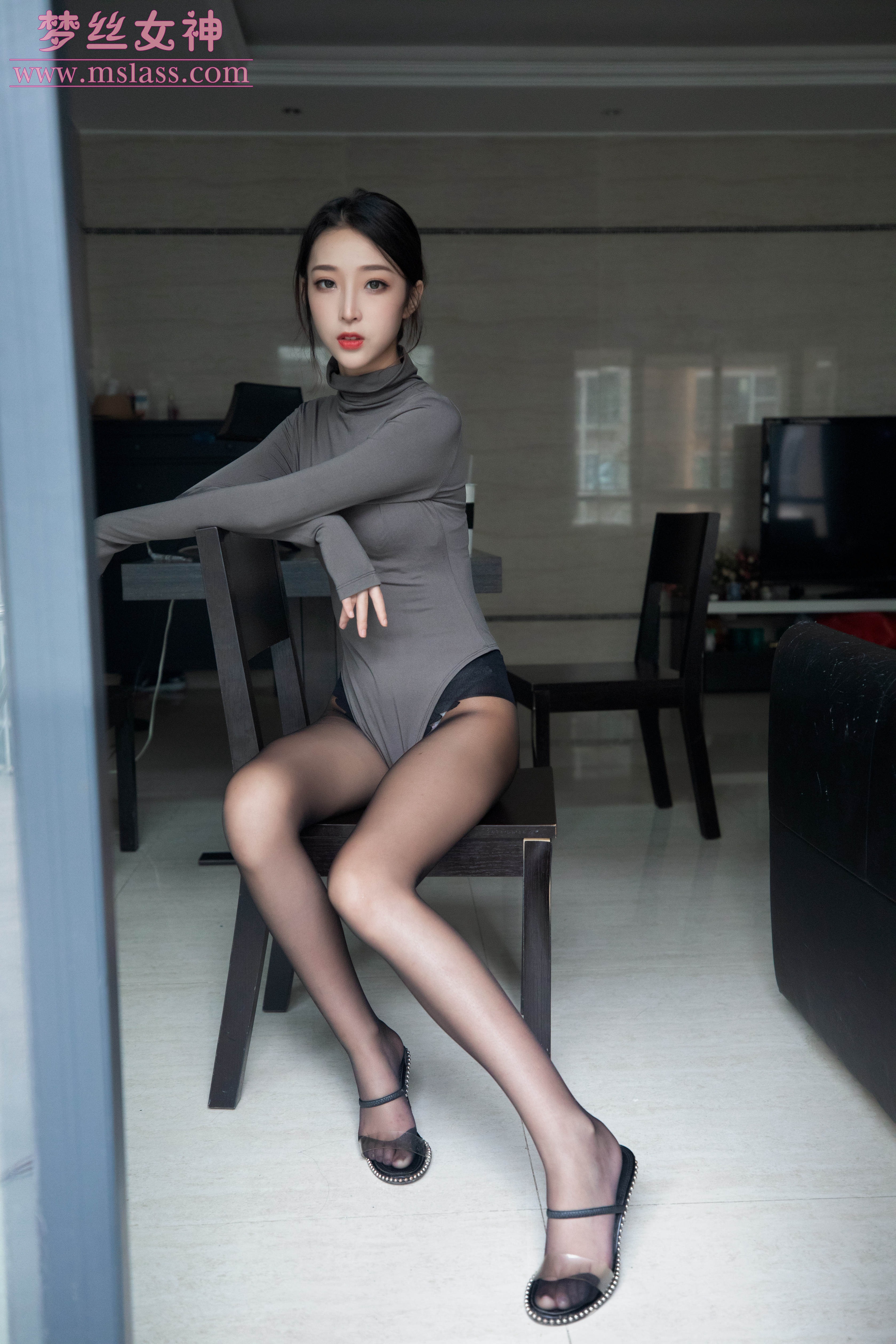 [MSLASS]梦丝女神 -  美女主播乔儿 60P 6