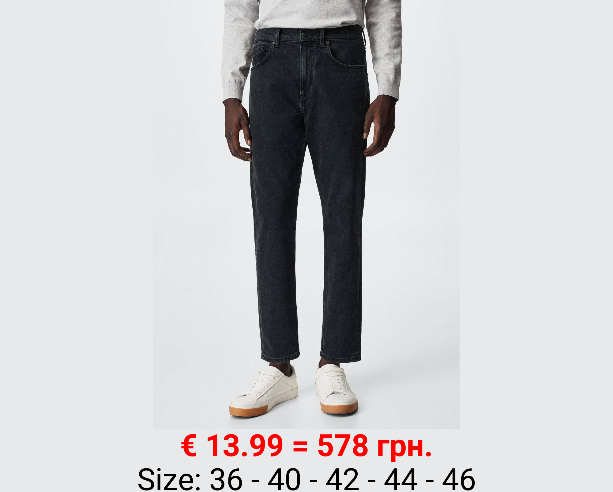 Jeans ben tapered cropped