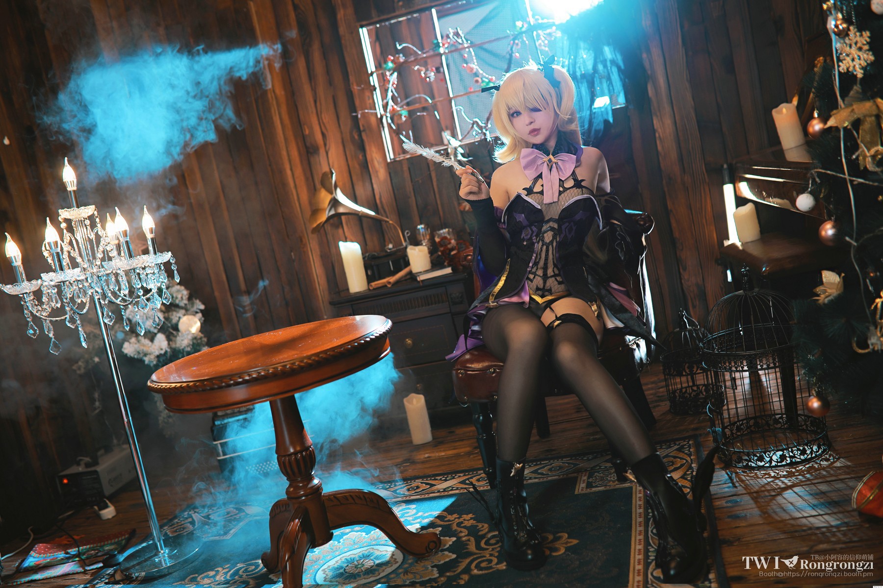 小容仔咕咕咕w Cosplay 菲谢尔 8