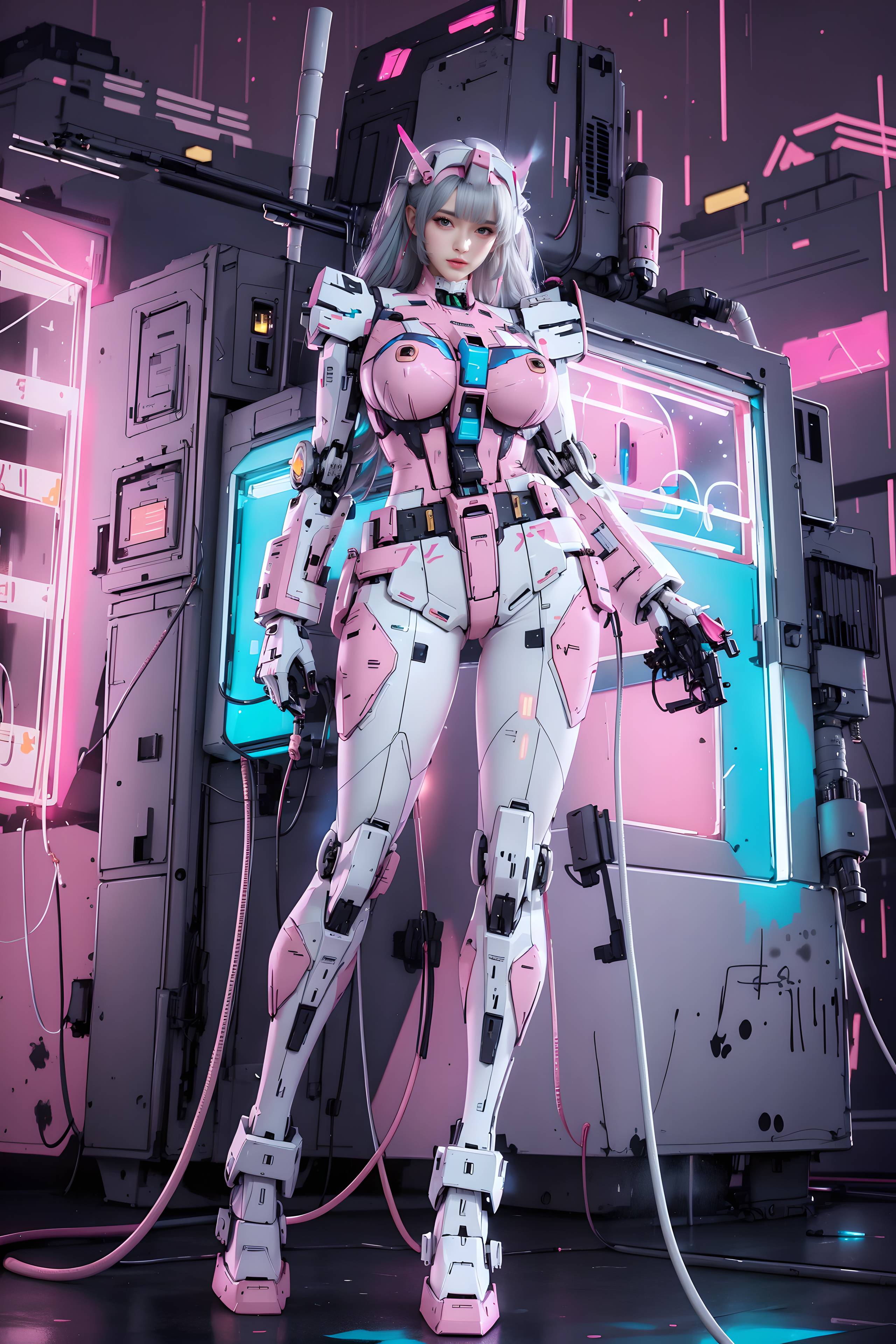 图片[48]-粉色高达_机甲少女-六色网