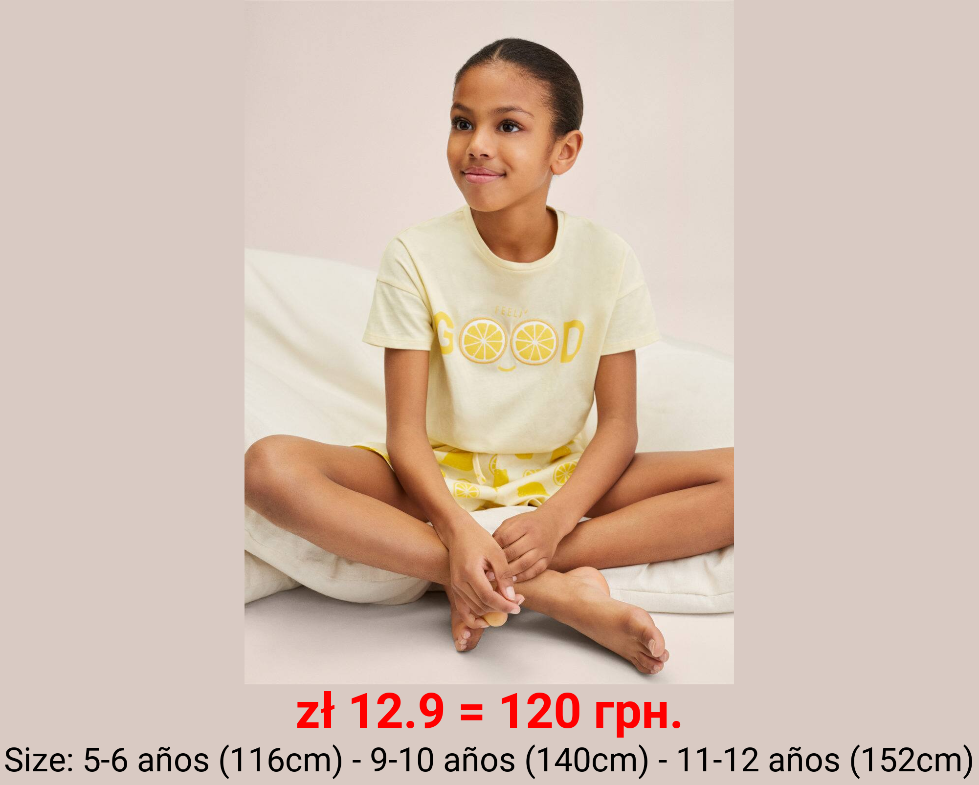 Pijama algodón estampado