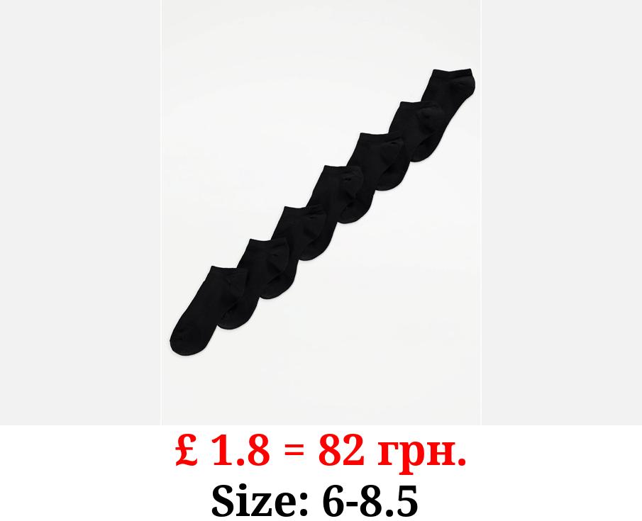 Black Trainer Liners 7 Pack