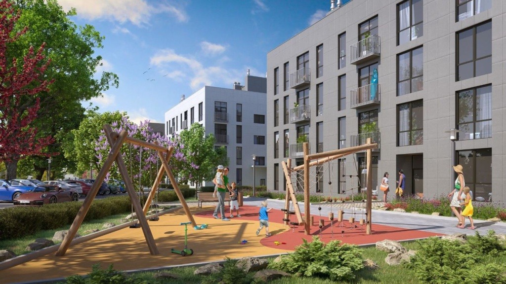 фото: В Евпатории строится новый жилой квартал "Кубики" от Интерстрой