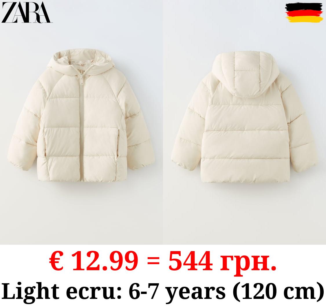 HOODED PUFFER JACKET