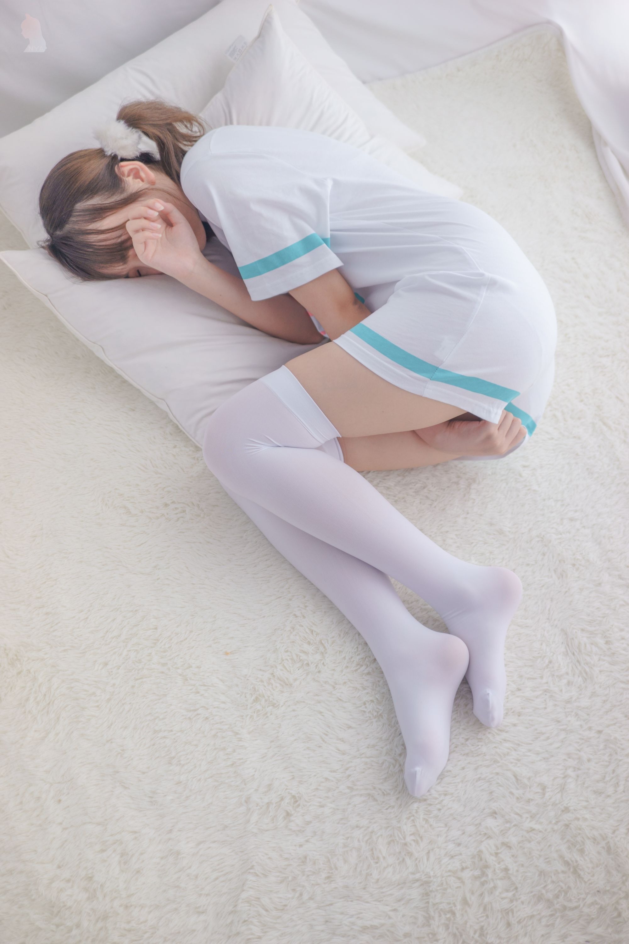 喵写真-[R15-003] 居家少女白丝[72P] 9