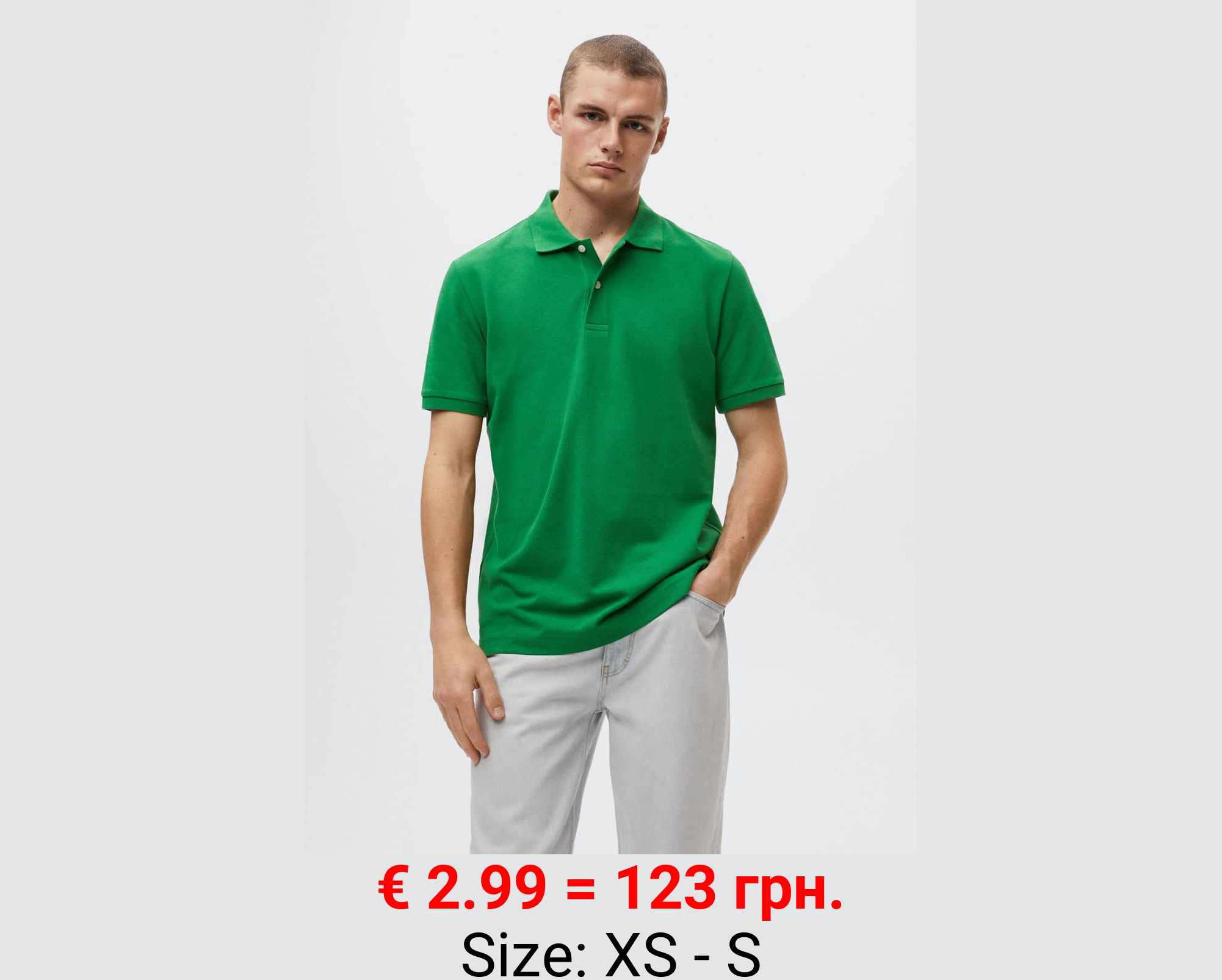 Polo algodón piqué