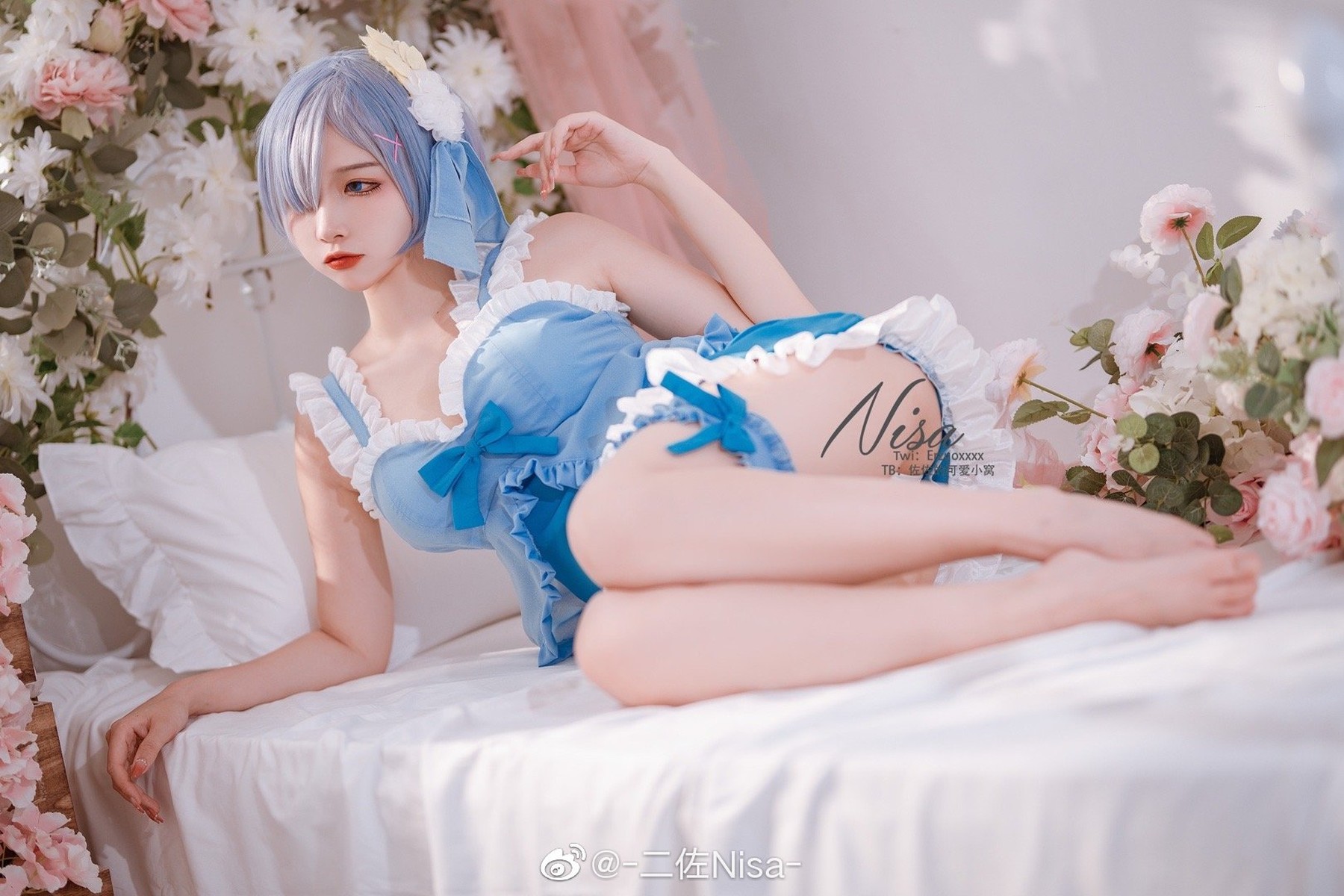 二佐Nisa Cosplay 蕾姆 15