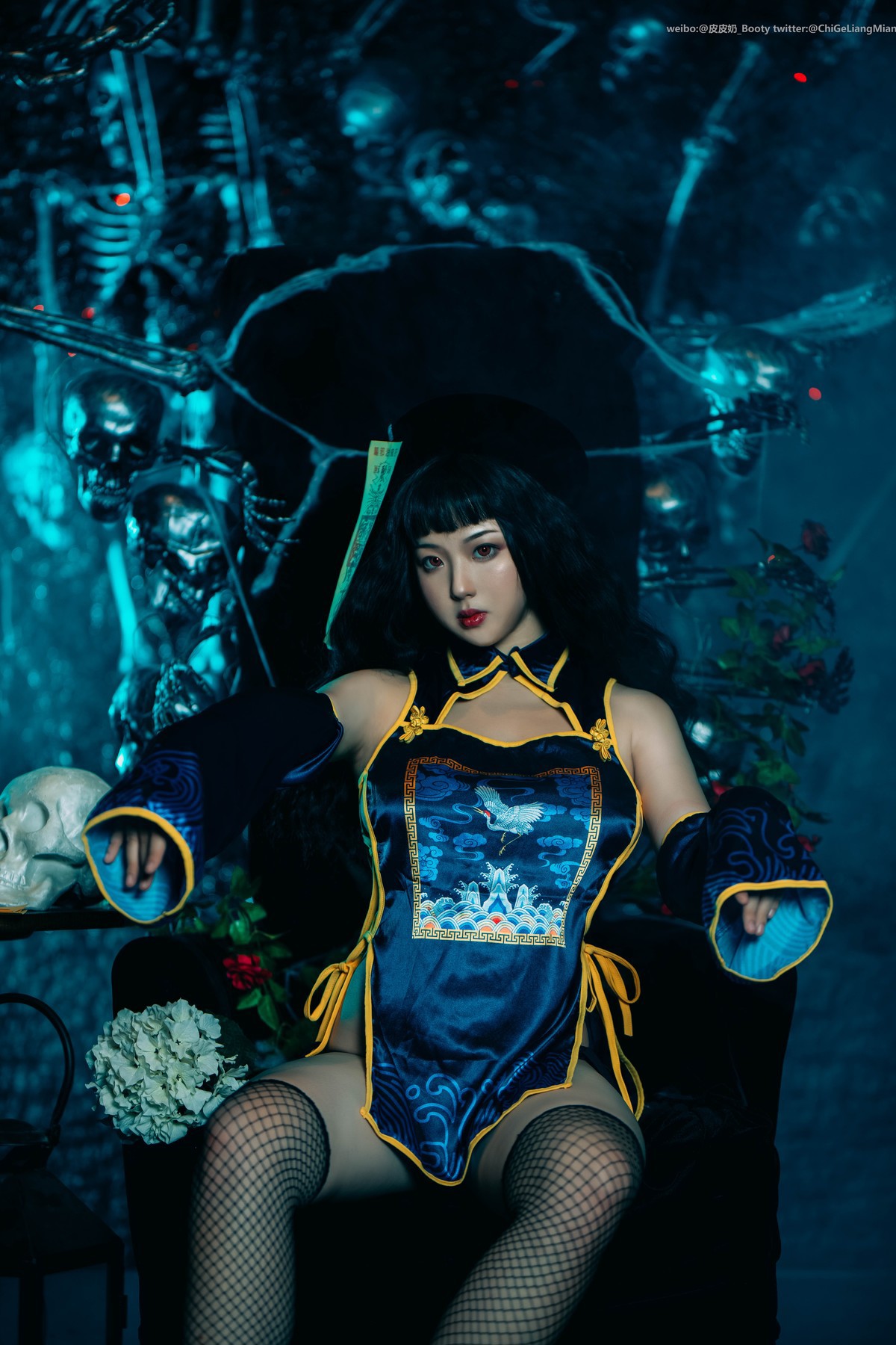 Cosplay 皮皮奶可可爱了啦 僵尸少女 5