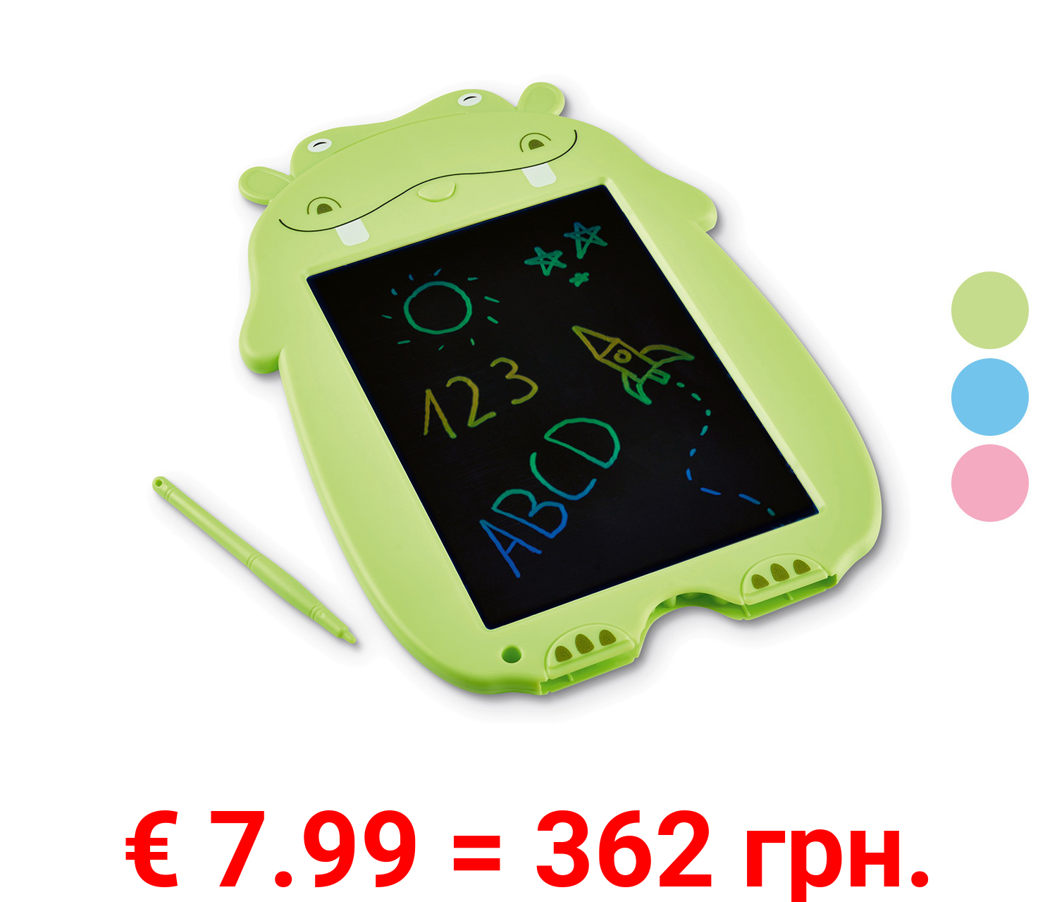 SILVERCREST® LCD Schreibpad für Kinder 8,5 Zoll