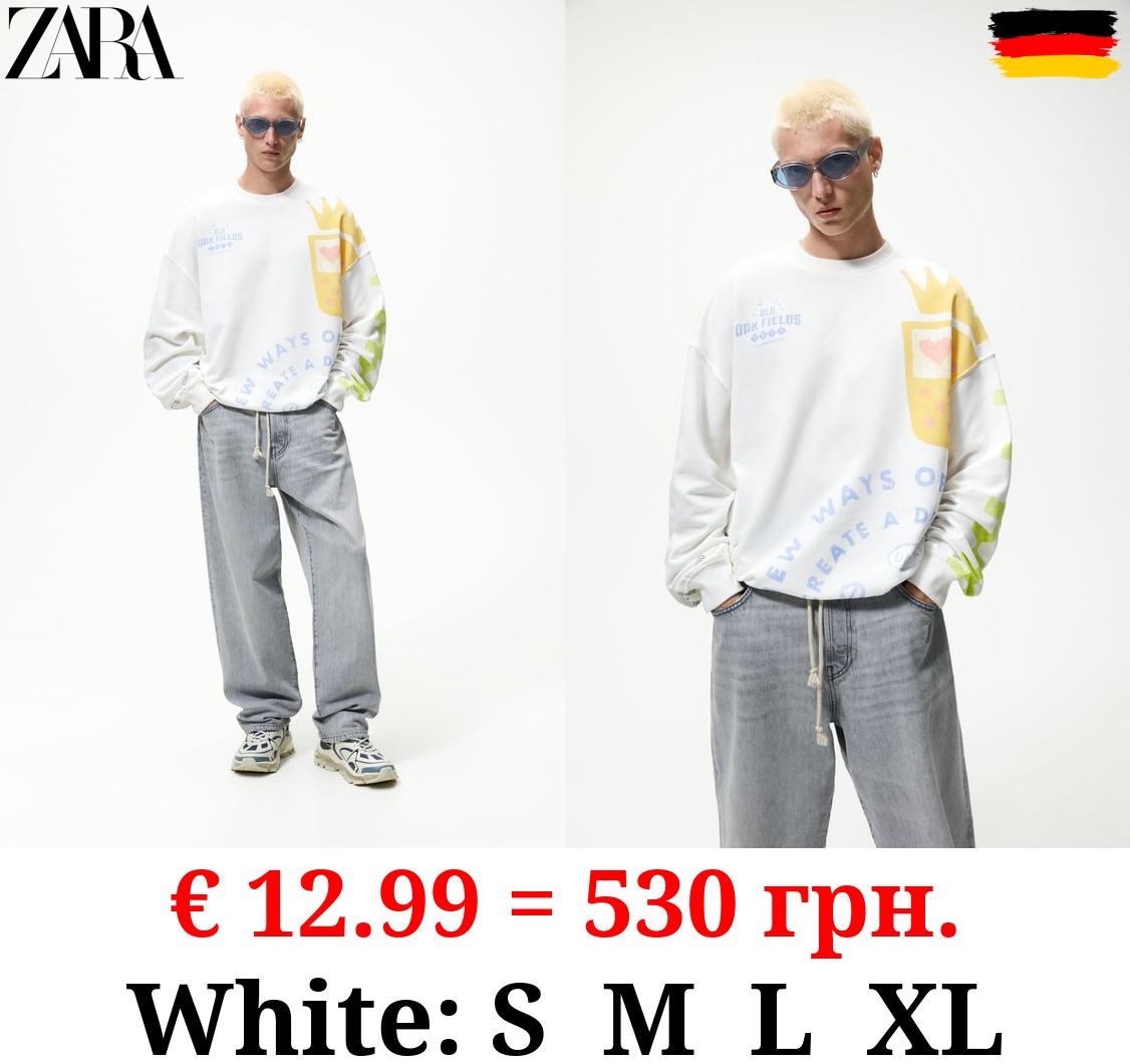 GRAPHIC PRINT SWEATSHIRT