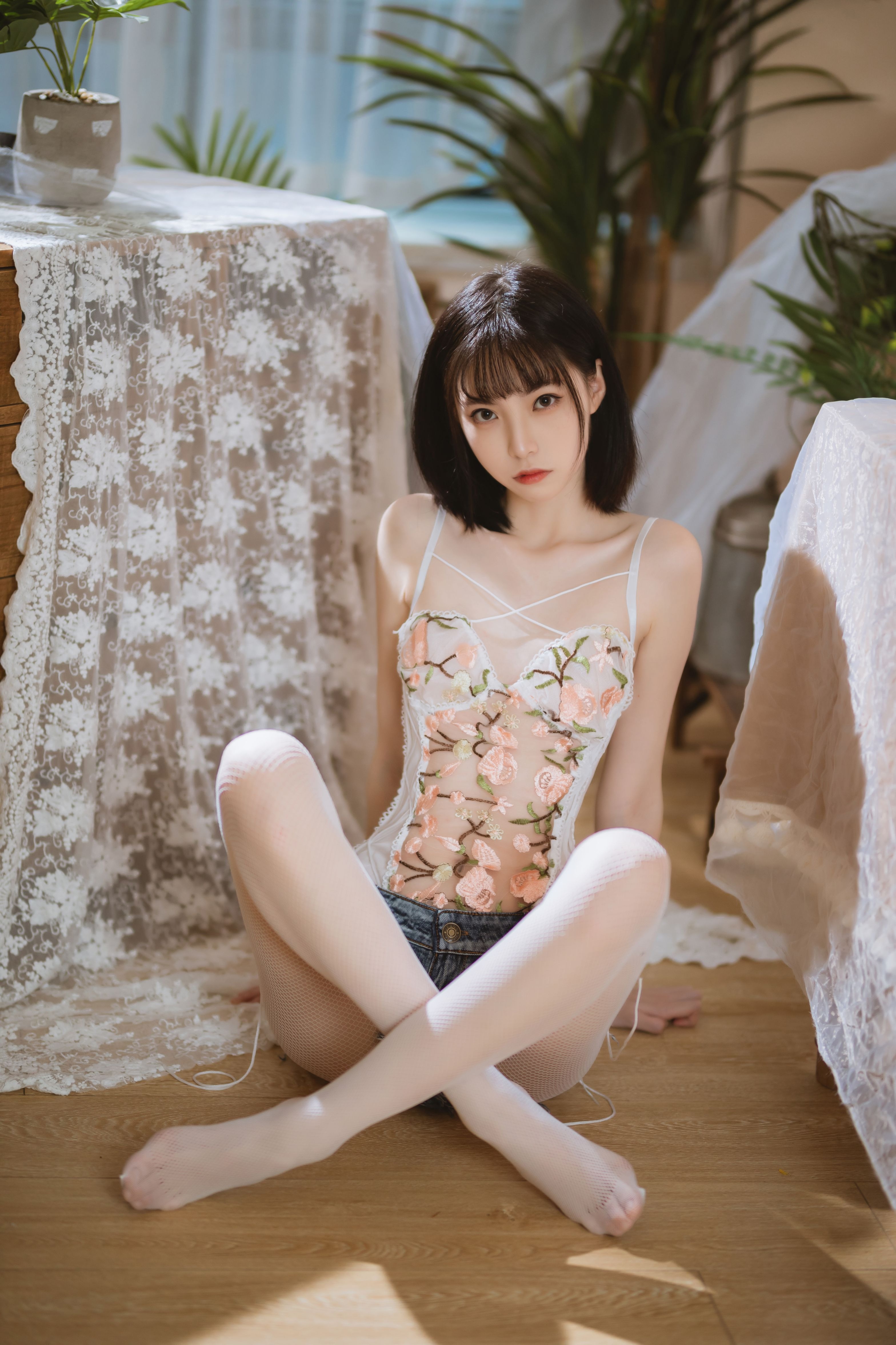 许岚 - 纯欲牛仔短裤 26