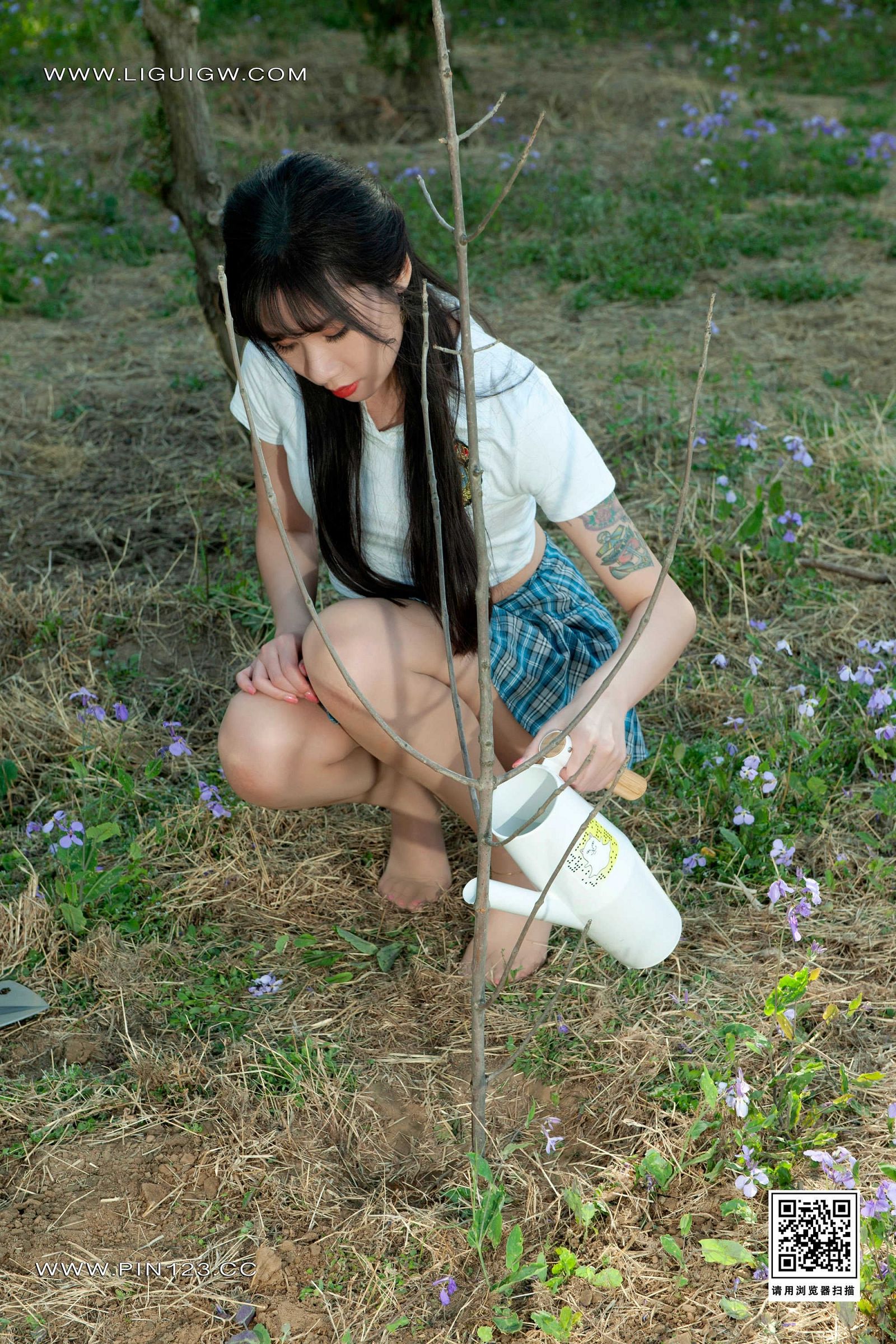 图片[54]-[Ligui丽柜]2024.03.11 绿水青丝 Kiki-六色网