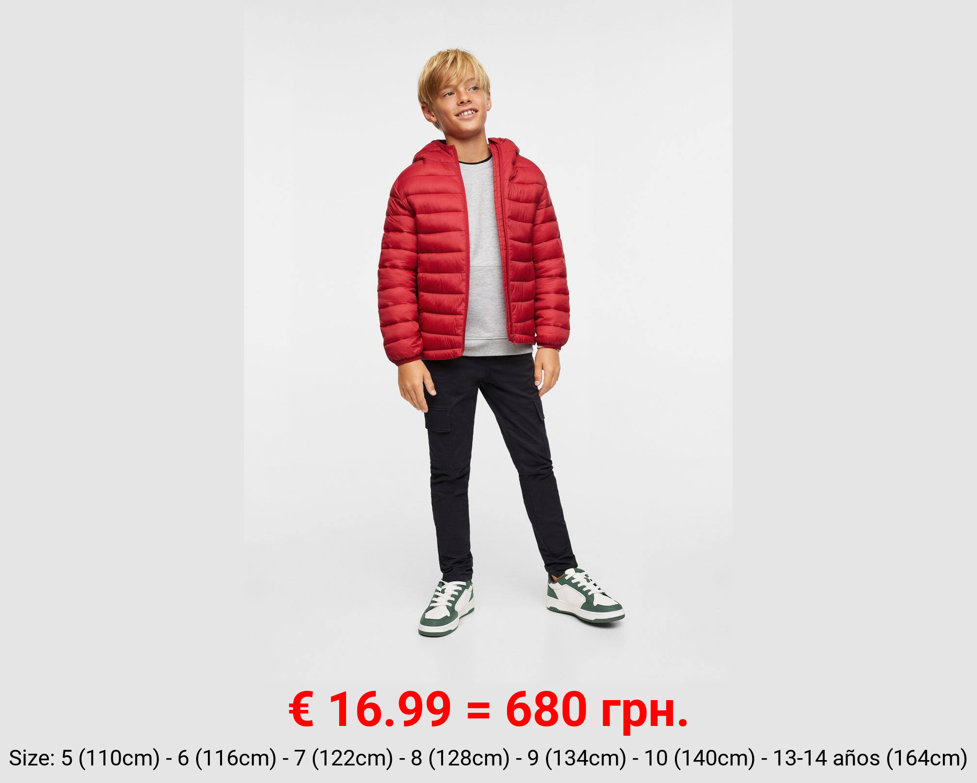 Anorak acolchado ultraligero