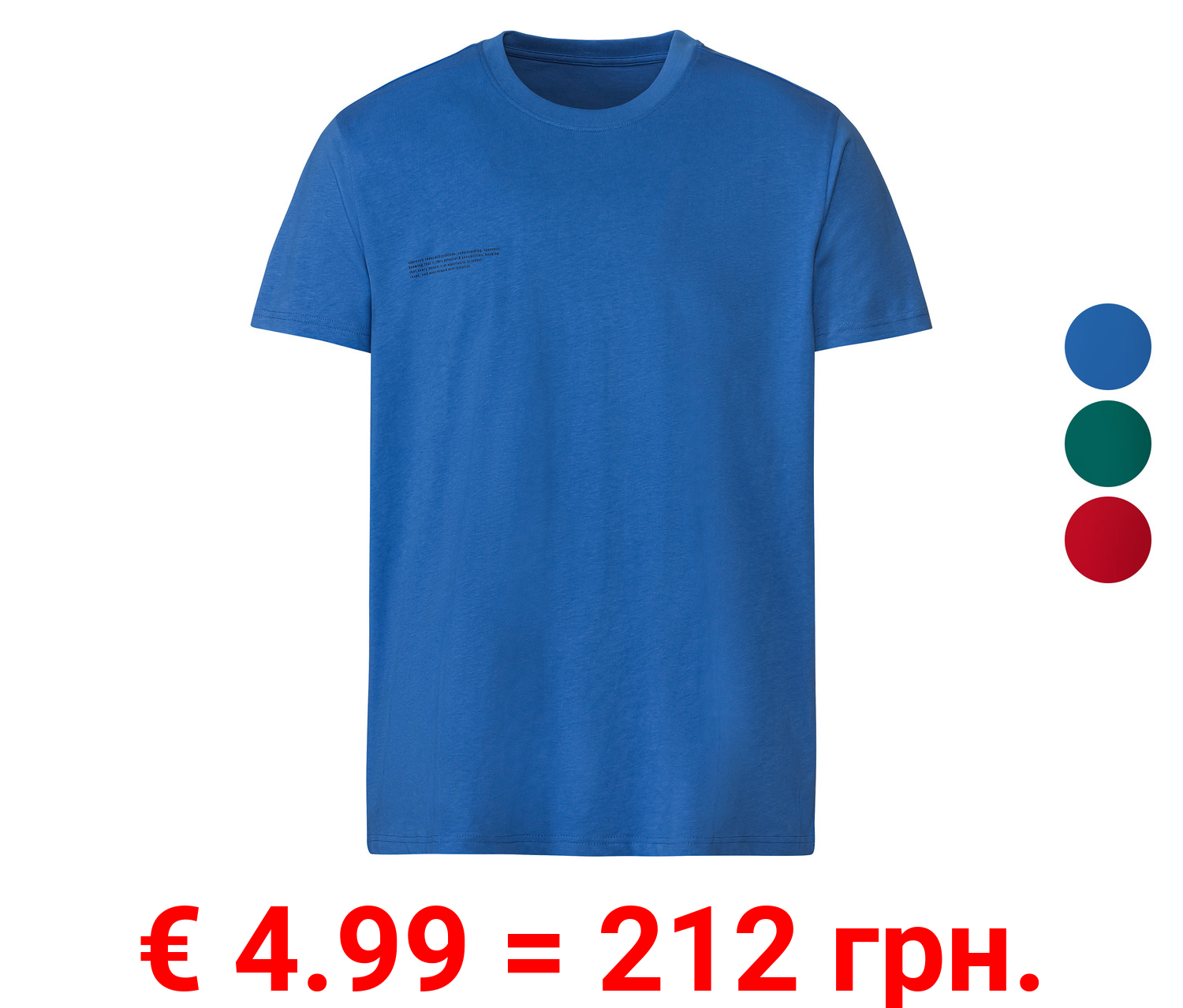 LIVERGY® Herren T-Shirt, körpernah geschnitten